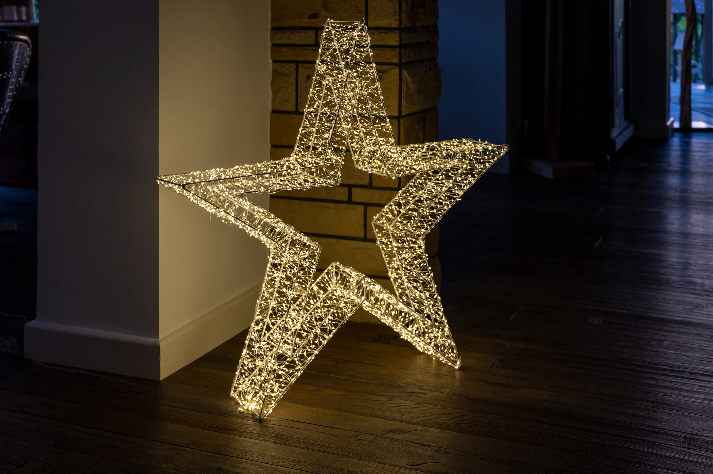 Star-Max LED Stern »Weihnachtsstern, Weihnachtsdeko aussen«, 4320 flammig, stromsparende LED