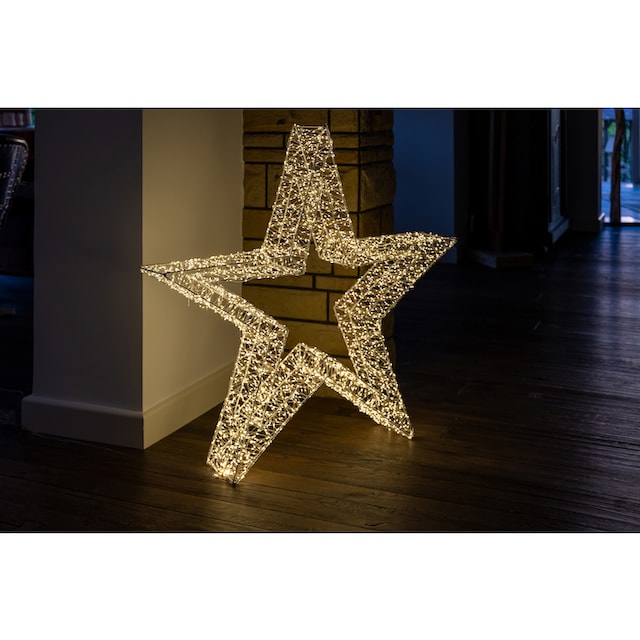 Star-Max LED Stern »Weihnachtsstern, Weihnachtsdeko aussen«, 960  flammig-flammig, stromsparende LED kaufen | BAUR