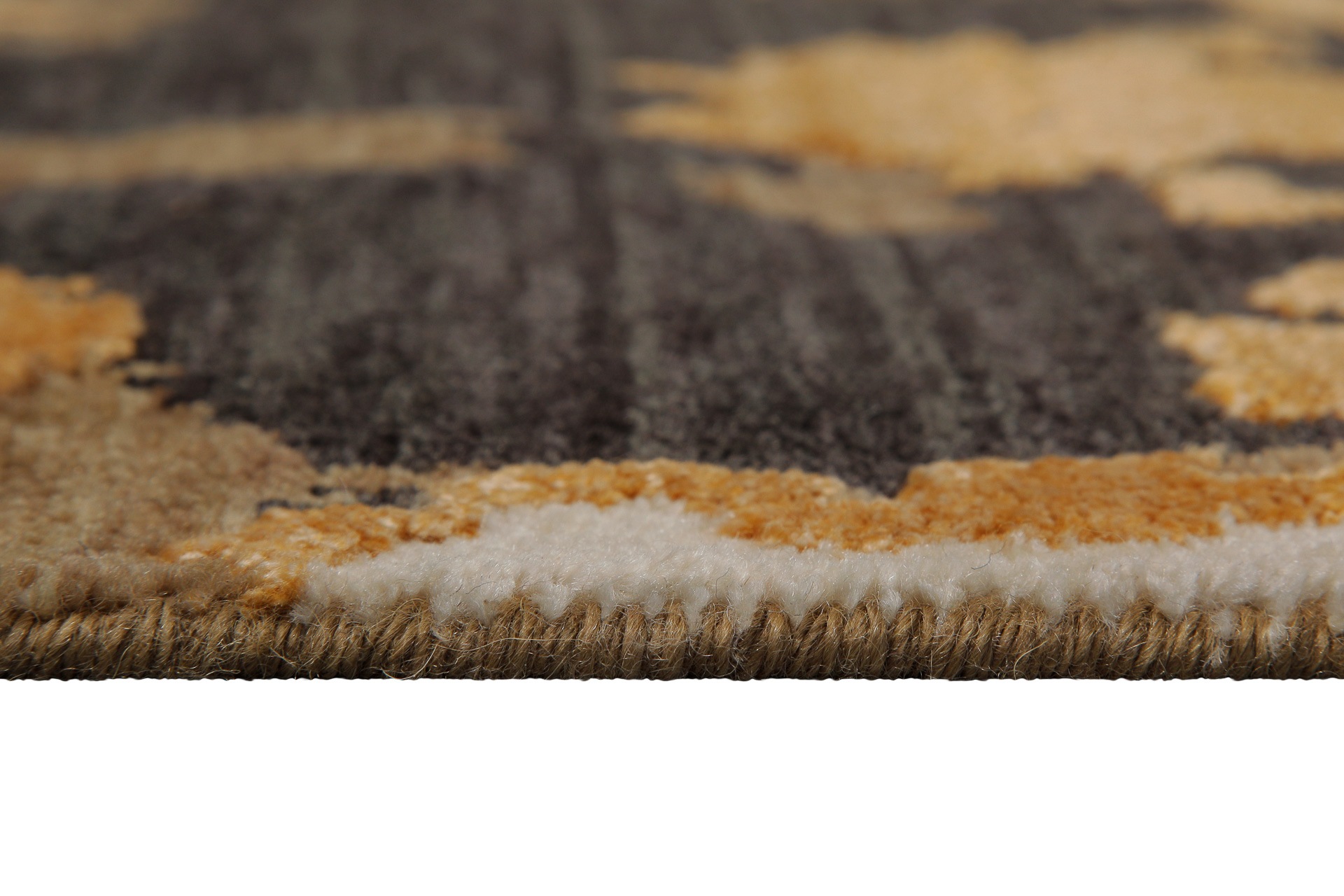 Esprit Teppich »Manhattan« rechteckig 6 mm Höhe Wollteppich, kurzflor, Vintage, gewebt, modern, edel, Wohnzimmer