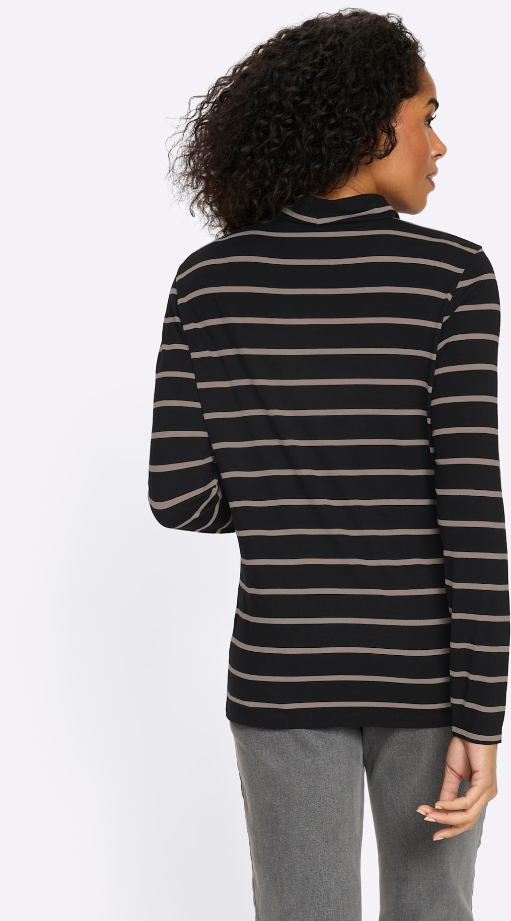 Classic Basics Rollkragenshirt »Stehkragen-Shirt« 1