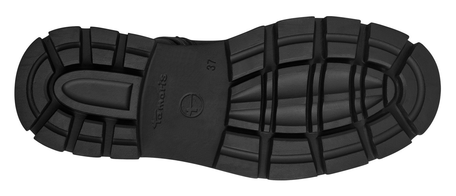 Tamaris Winterboots, Blockabsatz, Winterstiefelette, Outdoorschuh mit Duo Tex-Ausstattung