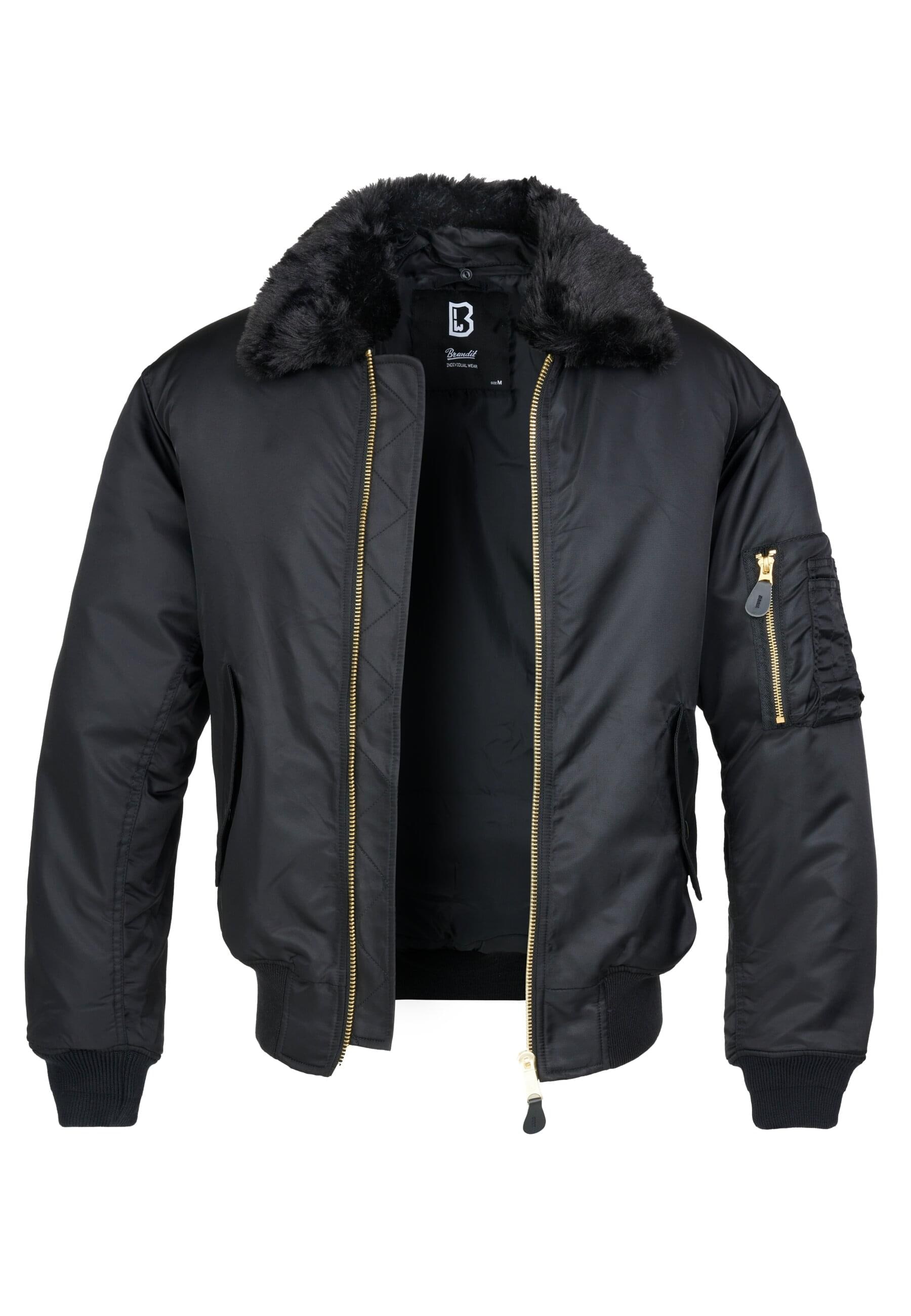 Brandit Winterjacke "Brandit Herren MA2 Jacket Fur Collar" 1 Stk. tlg. ohne günstig online kaufen