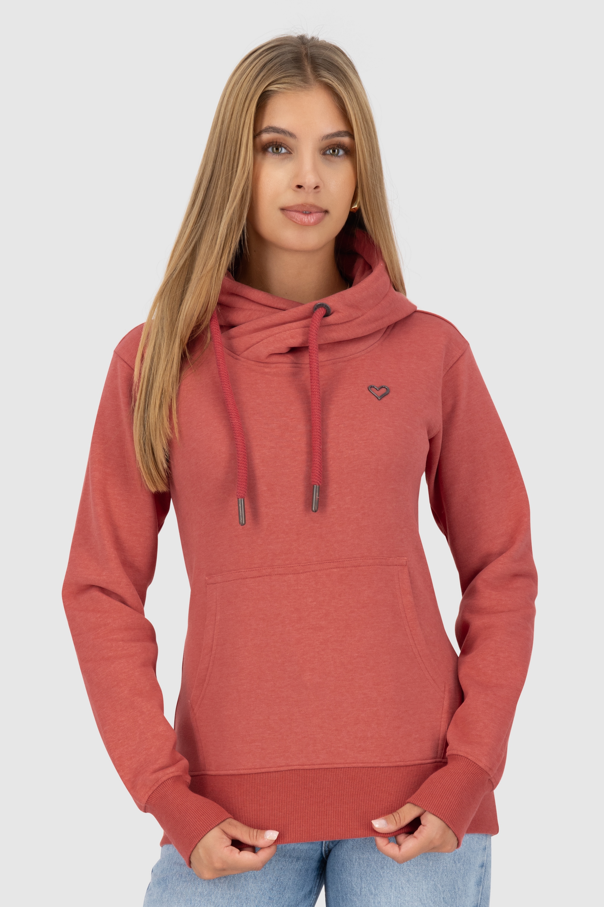 Alife & Kickin Kapuzensweatshirt »Damen SarahAK A«, Hoodie Kapuzenpullover, Sweatshirt mit Kapuze und Kängurutasche