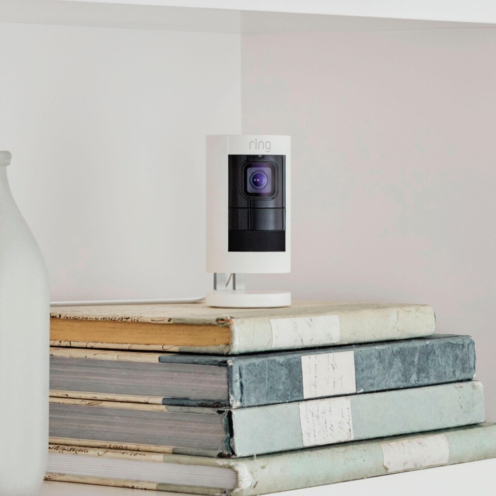 Ring Smart Home Kamera »Stick Up Cam Elite«, Außenbereich-Innenbereich