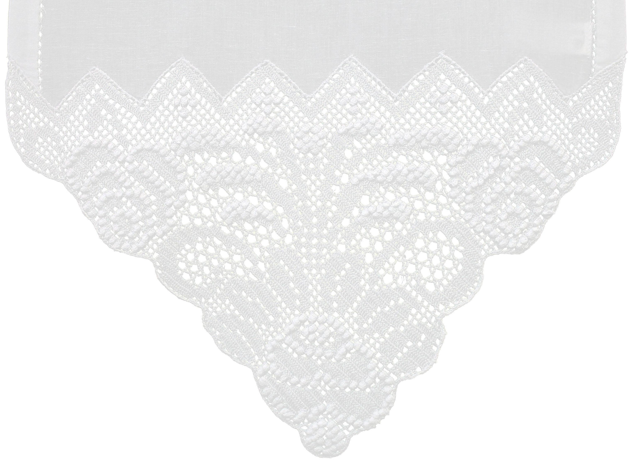 HOSSNER - ART OF HOME DECO Scheibengardine »Montasch«, (1 St.)