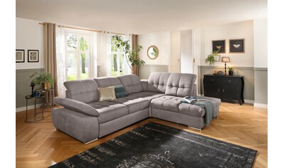 DELAVITA Ecksofa »Lotus Luxus«, mit Ottomanenabschluß in vielen Varianten, incl. 3x... kaufen DELAVITA Ecksofa »Lotus Luxus«, mit Ottomanenabschluß in vielen Varianten, incl. 3x... kaufen