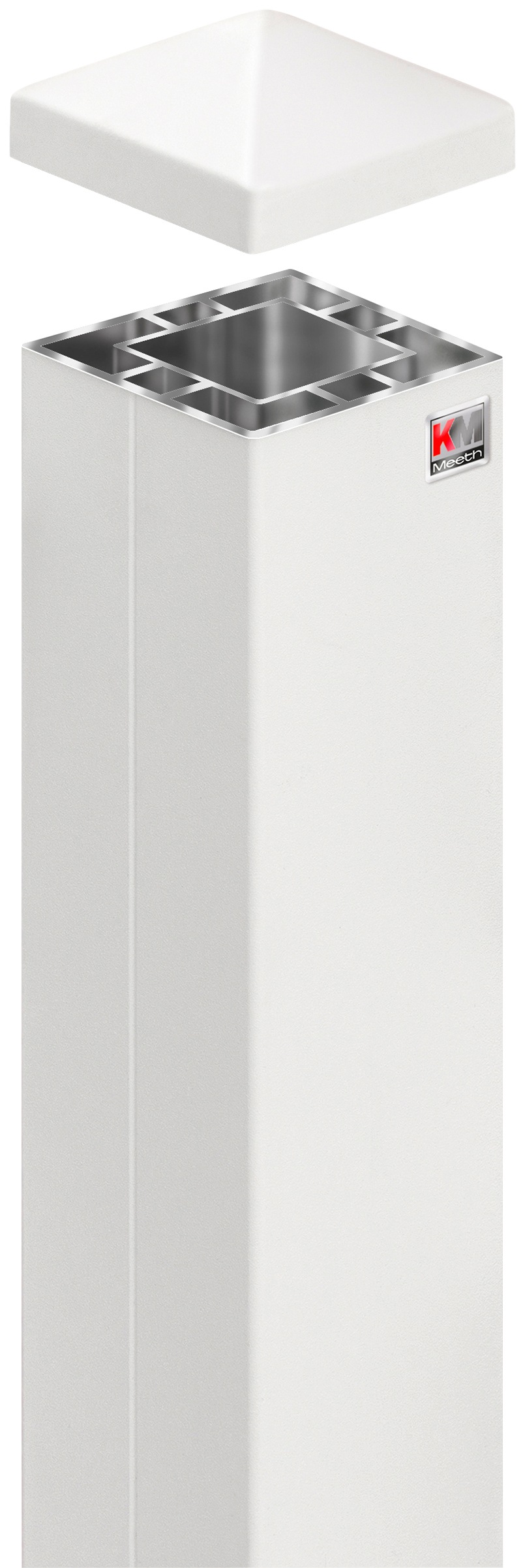 KM Zaun Zaunpfosten BxTxH: 9x9x160 cm