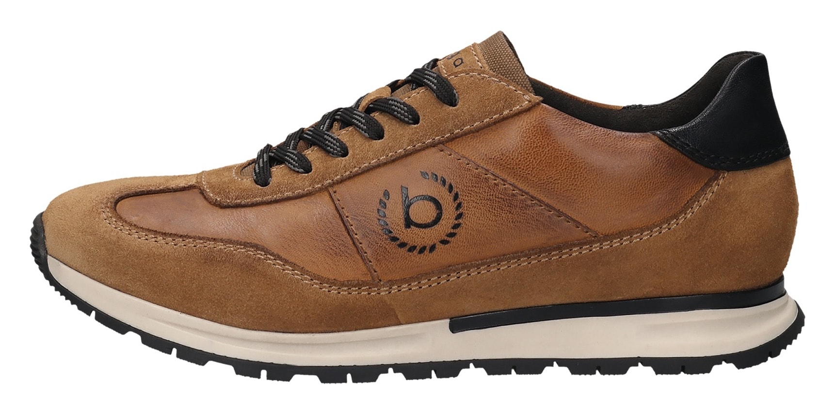 bugatti Sneaker, Halbschuh, Schnürschuh, Freizeitschuh mit dezentem Logo
