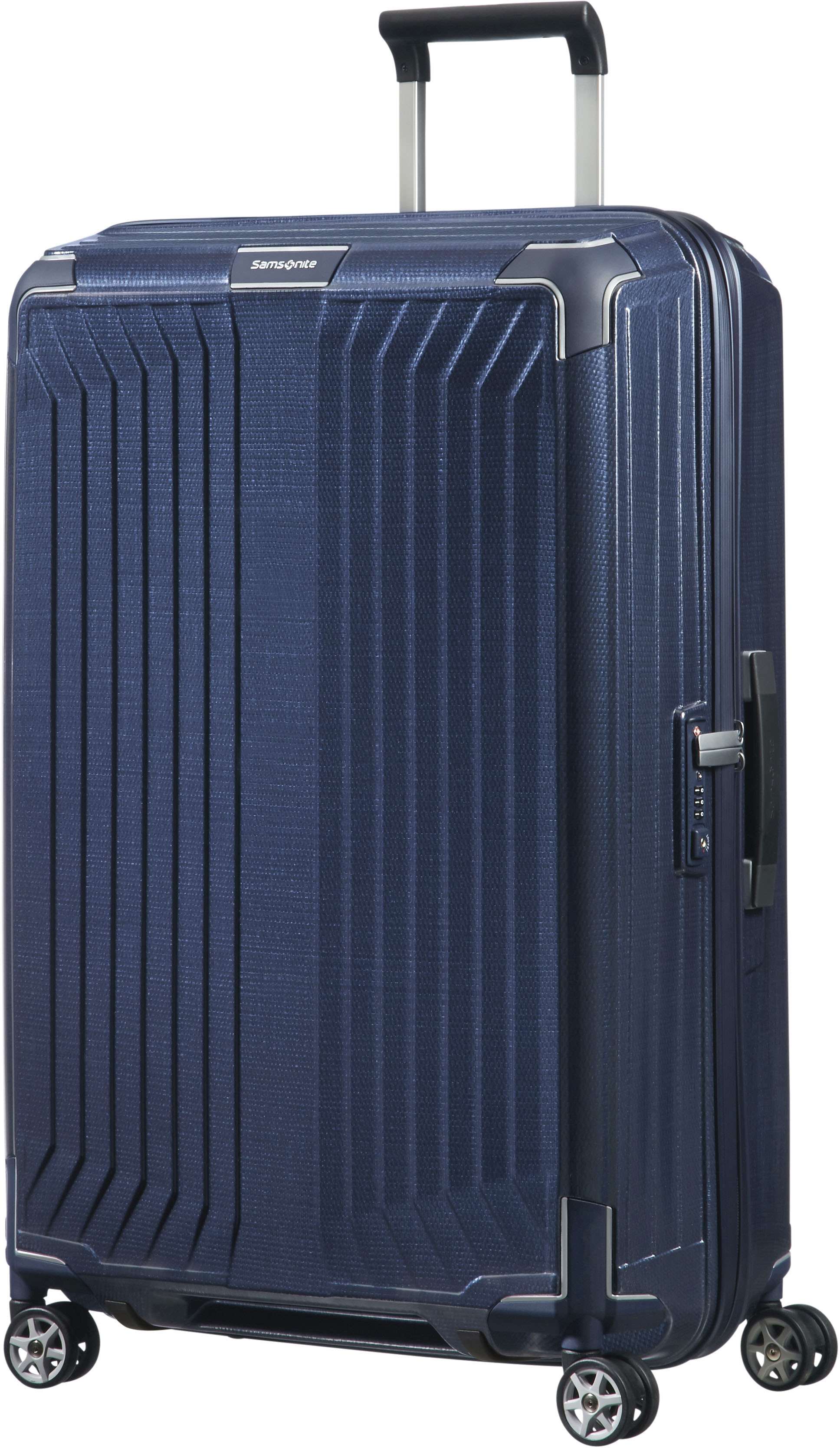 Hartschalen-Trolley »Lite-Box Black, 75 cm«, 4 Rollen, Made in Europe