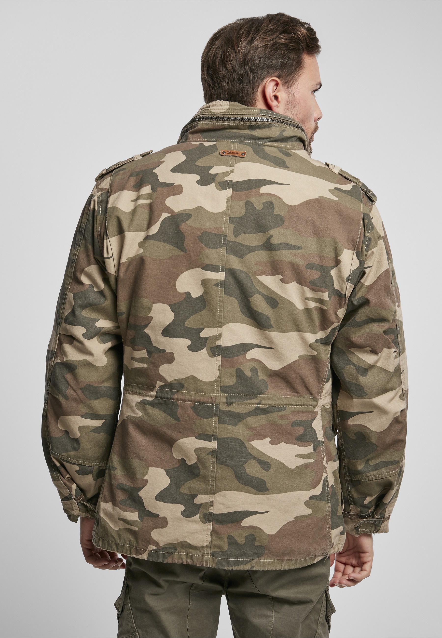 Brandit Winterjacke »Brandit Herren M-65 Giant Jacket« 1 Stk. tlg. ohne Kapuze