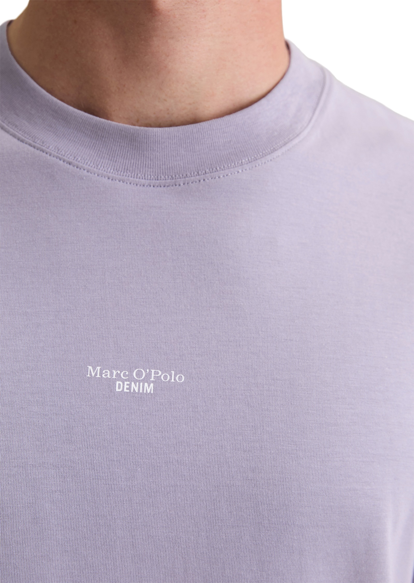 Thumbnail - Marc OPolo DENIM T-Shirt Basic, relaxed, dezenter Logo-Print