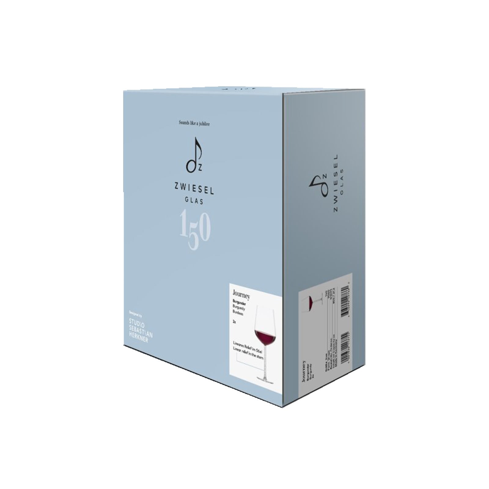 Zwiesel Glas Rotweinglas »Burgunder Rotweingläser Journey 805 ml 2er Set transparent«