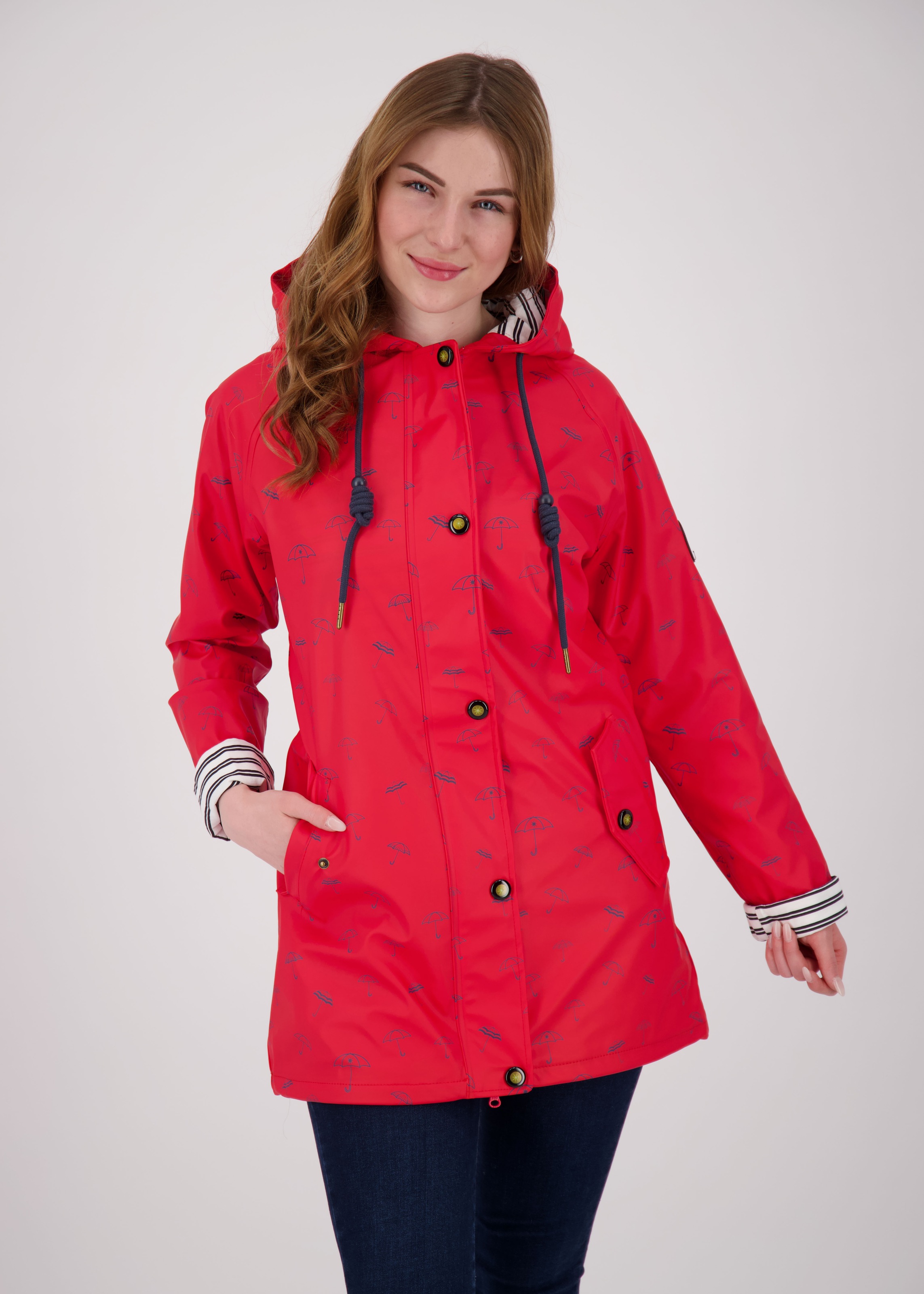 DEPROC Active Regenjacke "Friesennerz WIZZARD PEAK WOMEN UMBR", auch in Gro günstig online kaufen