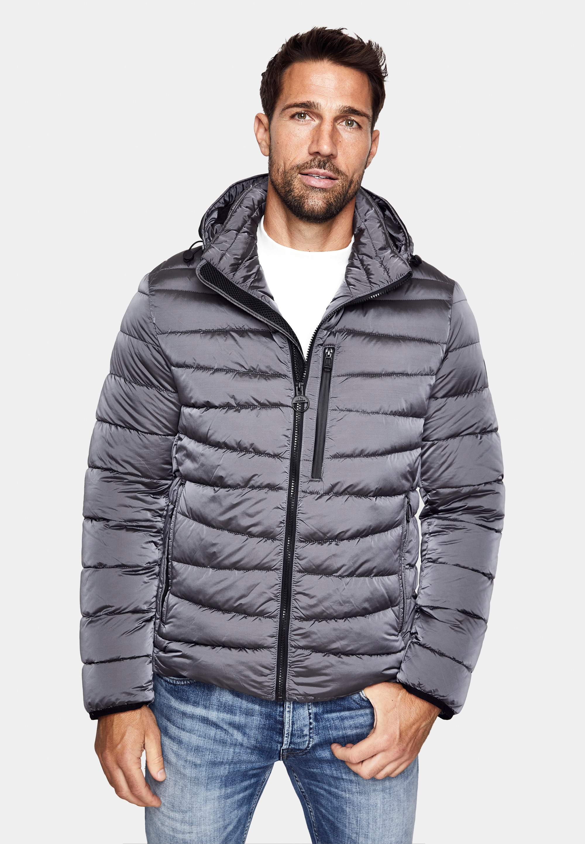 BAUR Steppjacke mit »TECH- am | Innenkragen Cabano Kuschelfleece ▷ DoWN«, bestellen