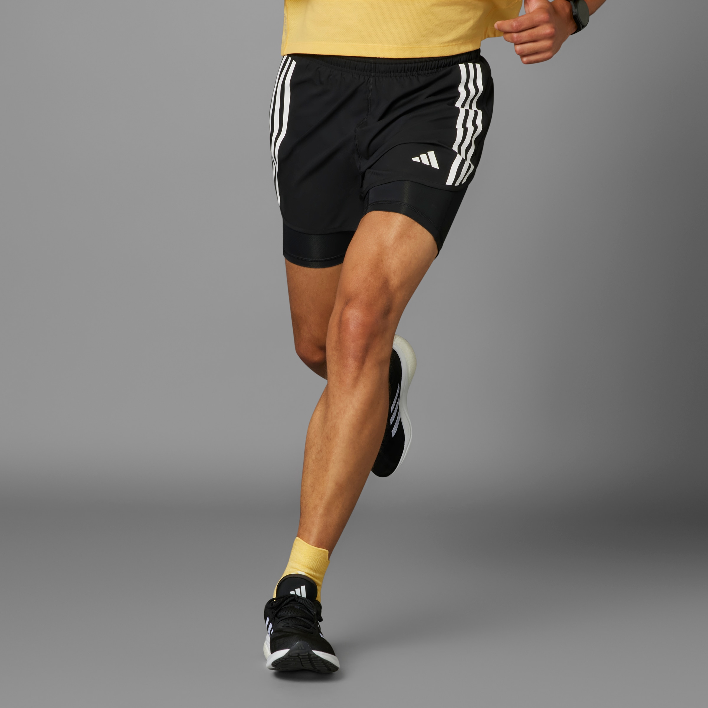 adidas Performance Laufshorts »OTR E 3S 2in1 S«, (1 tlg.)