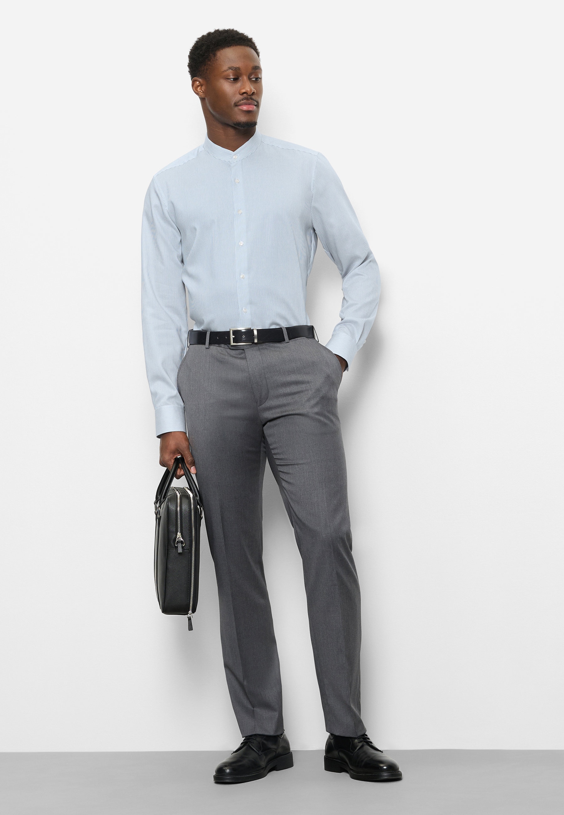 OLYMP Businesshemd »OLYMP Level Five, body fit, Stehkragen«