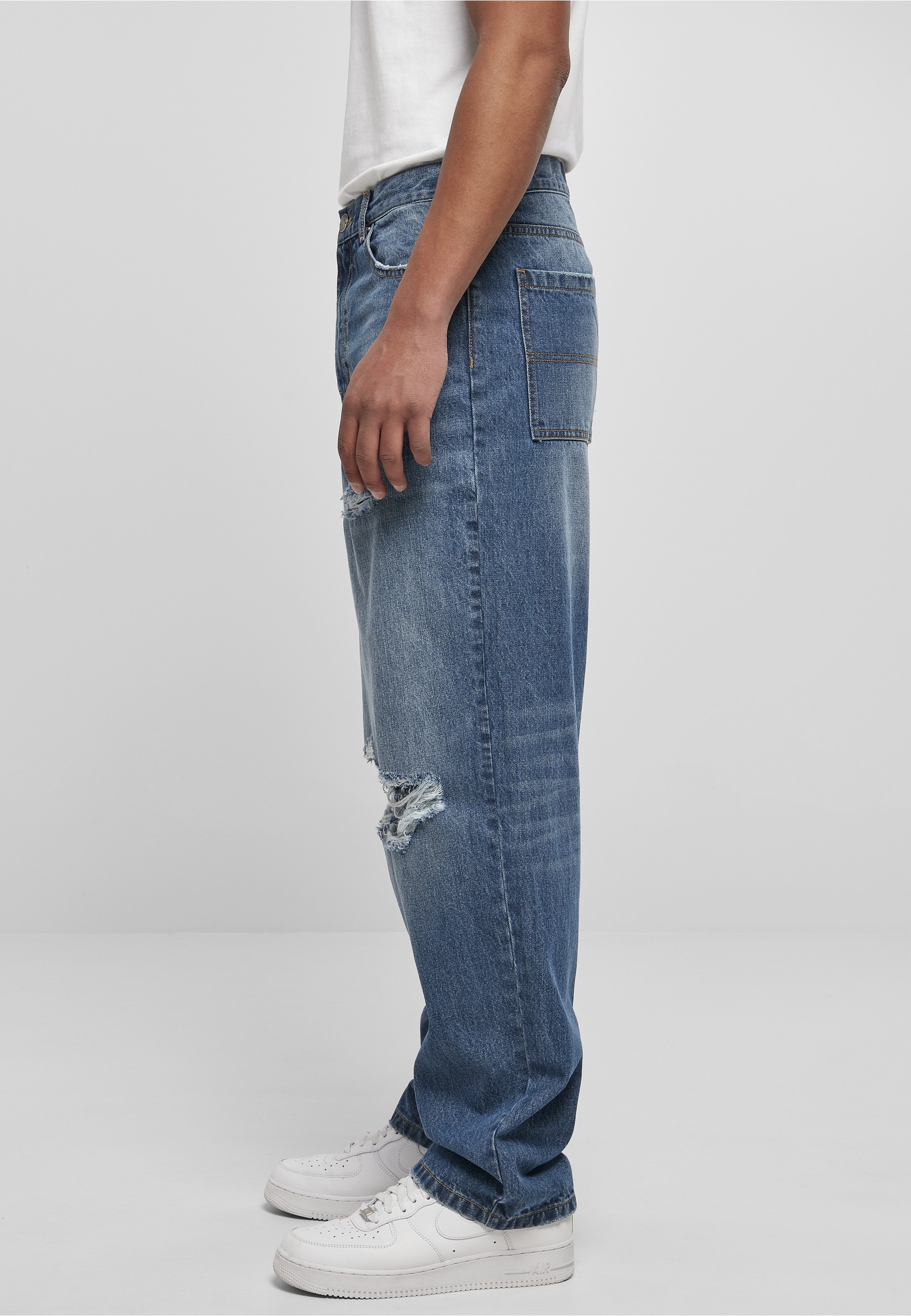 URBAN CLASSICS Bequeme Jeans »Urban Classics Herren Distressed 90‘s Jeans« 1 Stk.