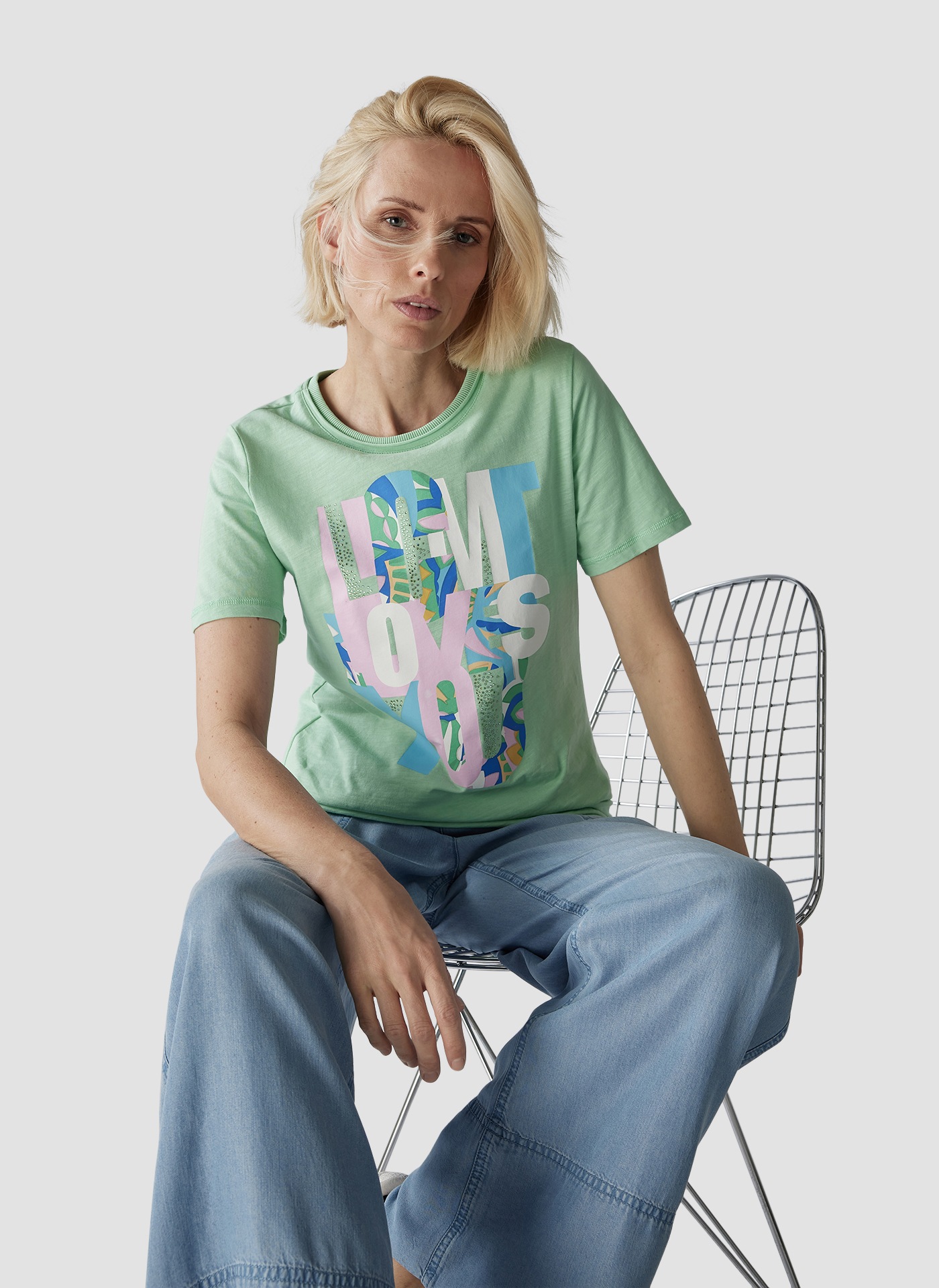 LeComte Print-Shirt »LeComte Trendiges T-Shirt mit Statement-Print«