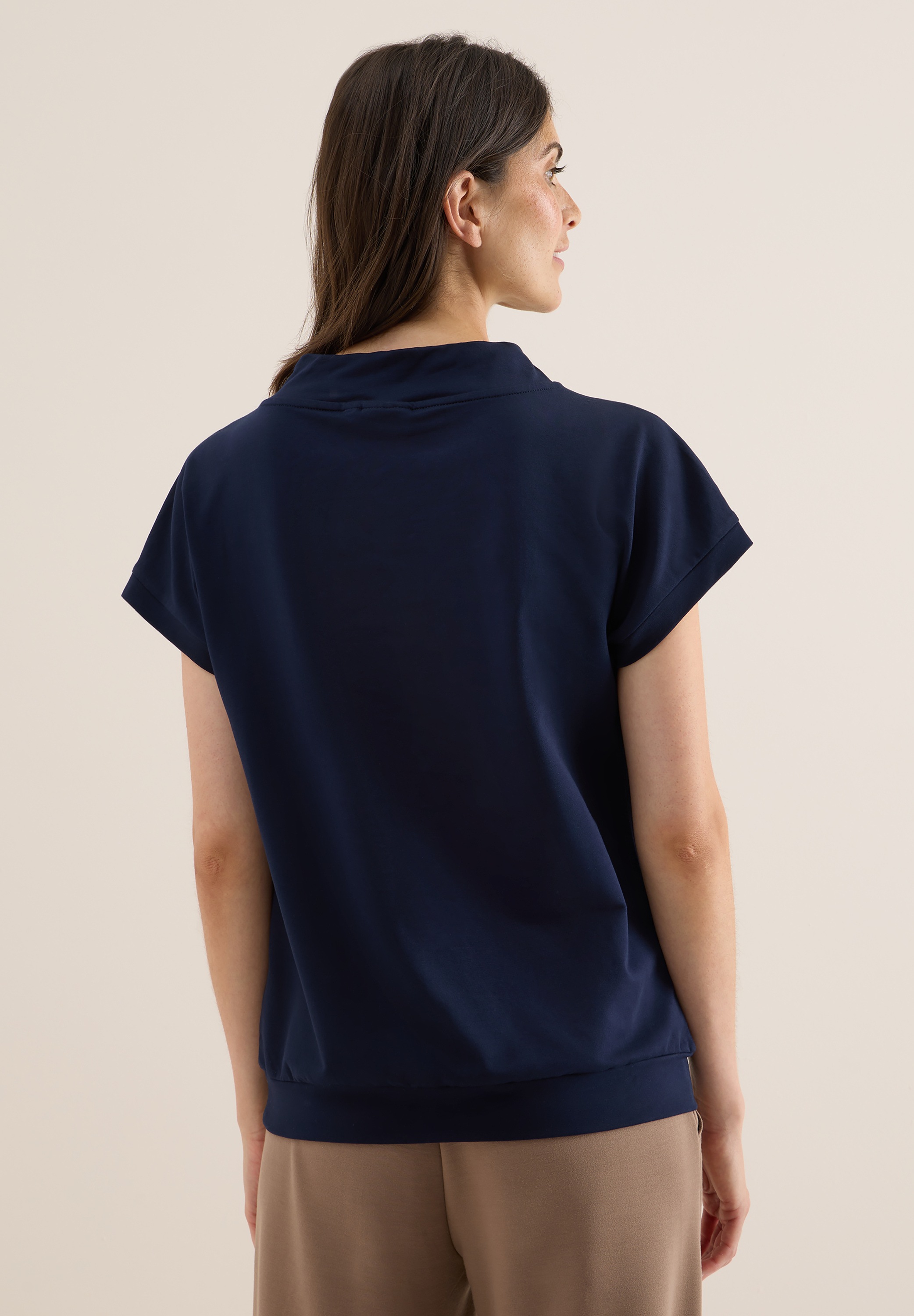 Cecil T-Shirt, im soften Baumwoll-Mix