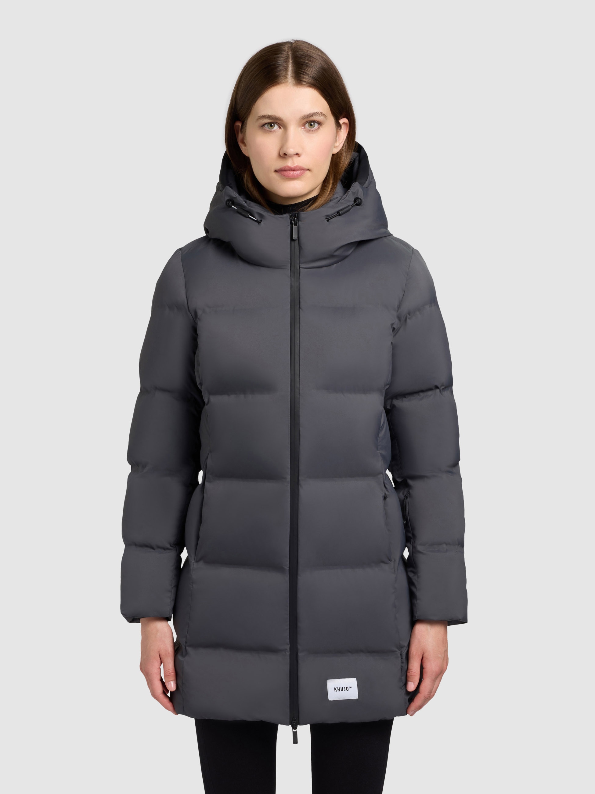 khujo Steppjacke »TANARE3«, mit Kapuze