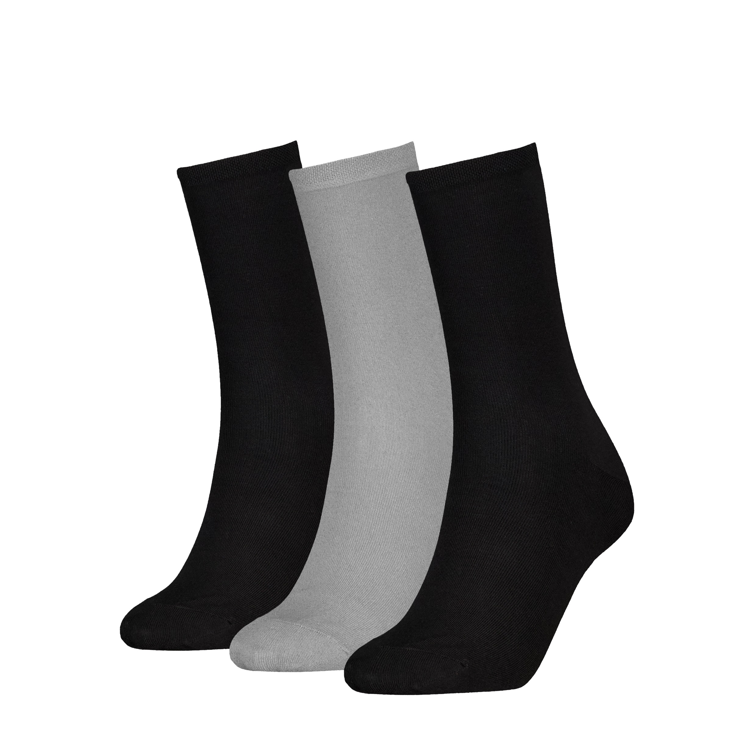 Calvin Klein Socken "CK WOMEN SOCK 3P GIFTBOX LUREX STRIPE", (3er Pack) günstig online kaufen