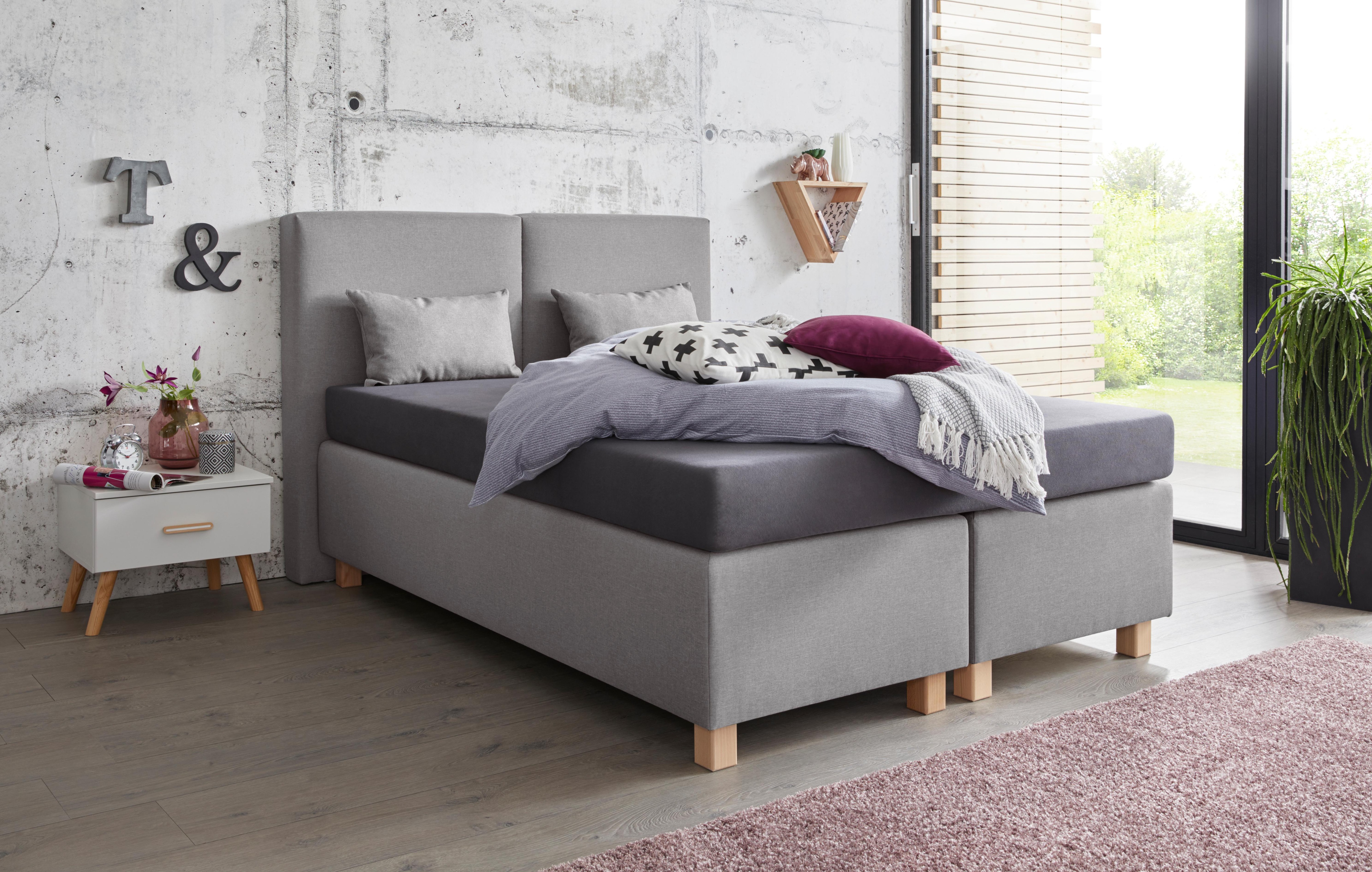 Thumbnail - Westfalia Schlafkomfort Boxspringbett, mit Zierkissen
