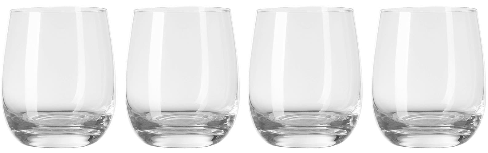 Fink Glas "PREMIO", (Set, 4 tlg.), Trinkglas, 4er Set, transparent, Wasserglas, Cocktailglas