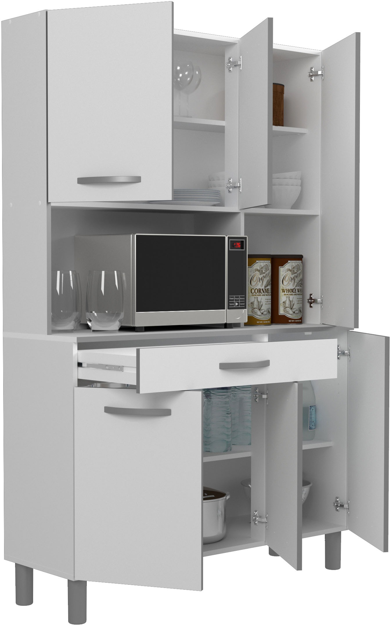 Parisot Buffet "Season 22, Made in Europe, viel Stauraum" B/H/T ca. 120x185 günstig online kaufen