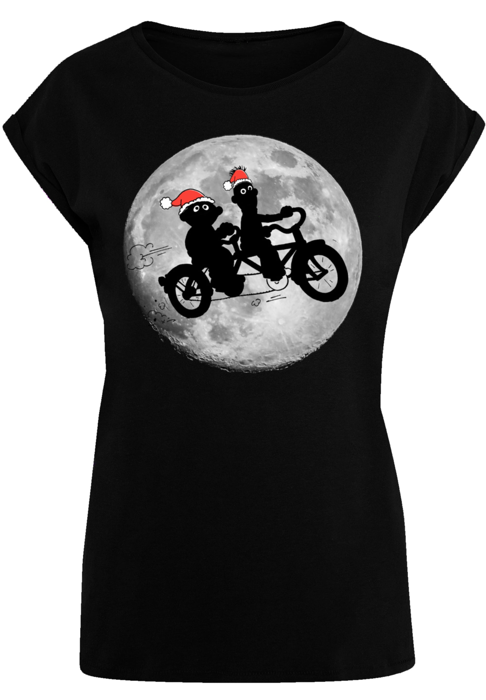 F4NT4STIC T-Shirt »Sesamstrasse Ernie & Bert Weihnachten«, Premium Qualität
