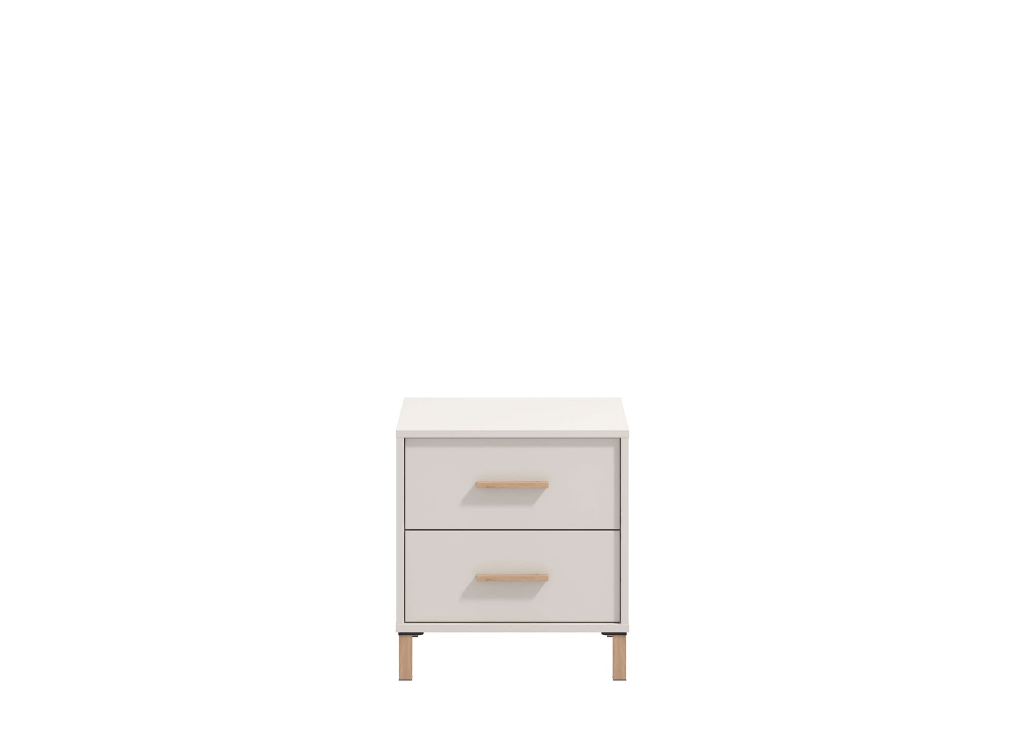 Home affaire Nachtkommode »Belfort Nachtschrank Nachttisch Made in Europe«, mit 2 oder 3 Schubladen, FSC®-zertifizierter, Trendfarbe cashmere