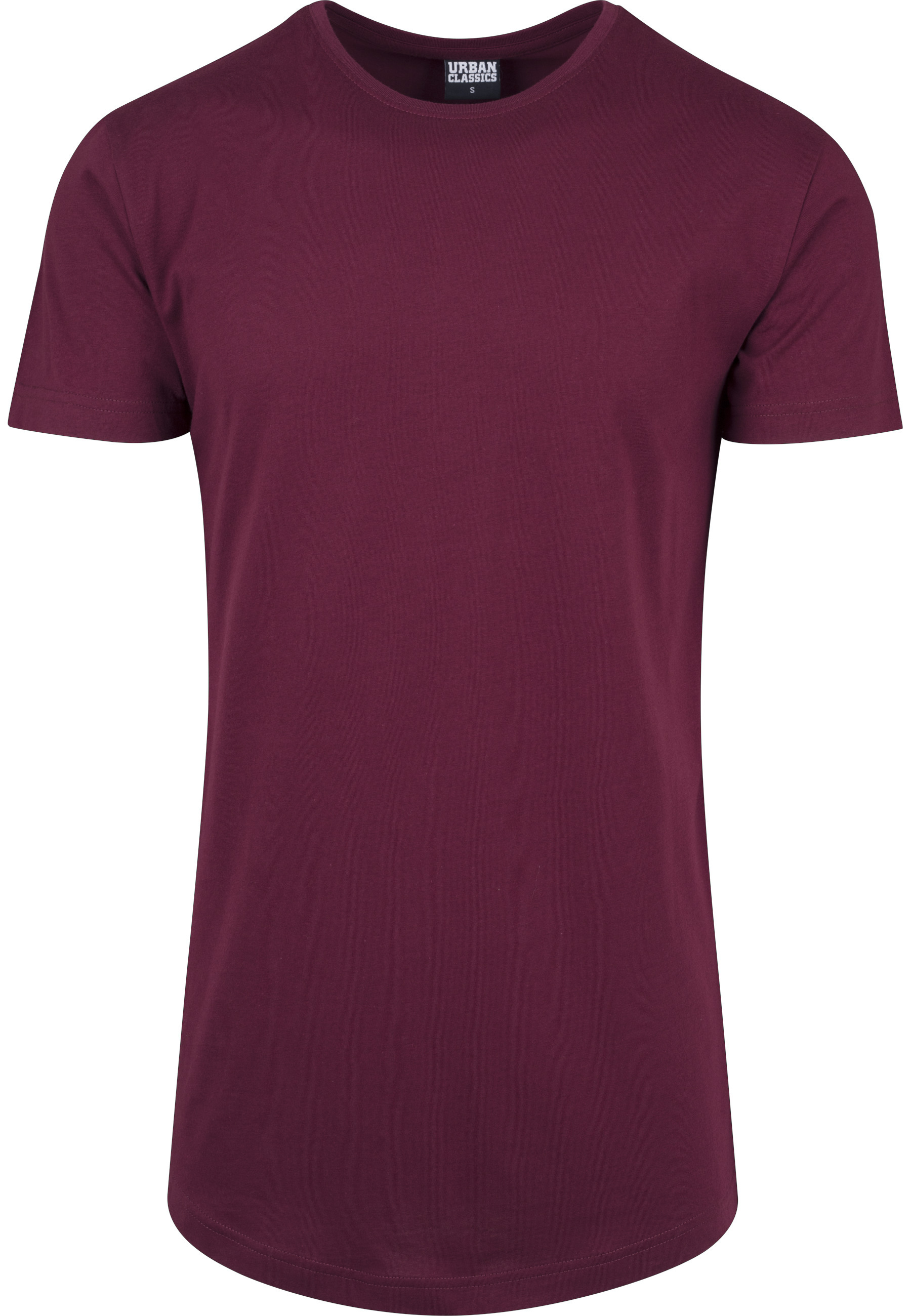 URBAN CLASSICS Kurzarmshirt "Urban Classics Herren Shaped Long Tee" 1 Stk.