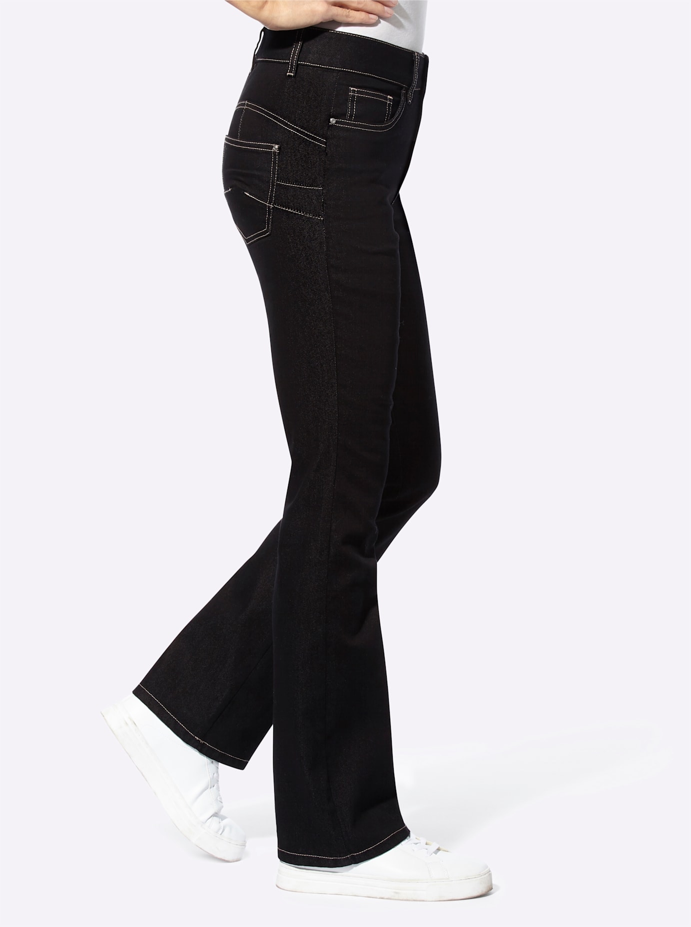 Classic Basics Bootcut-Jeans, (1 tlg.)