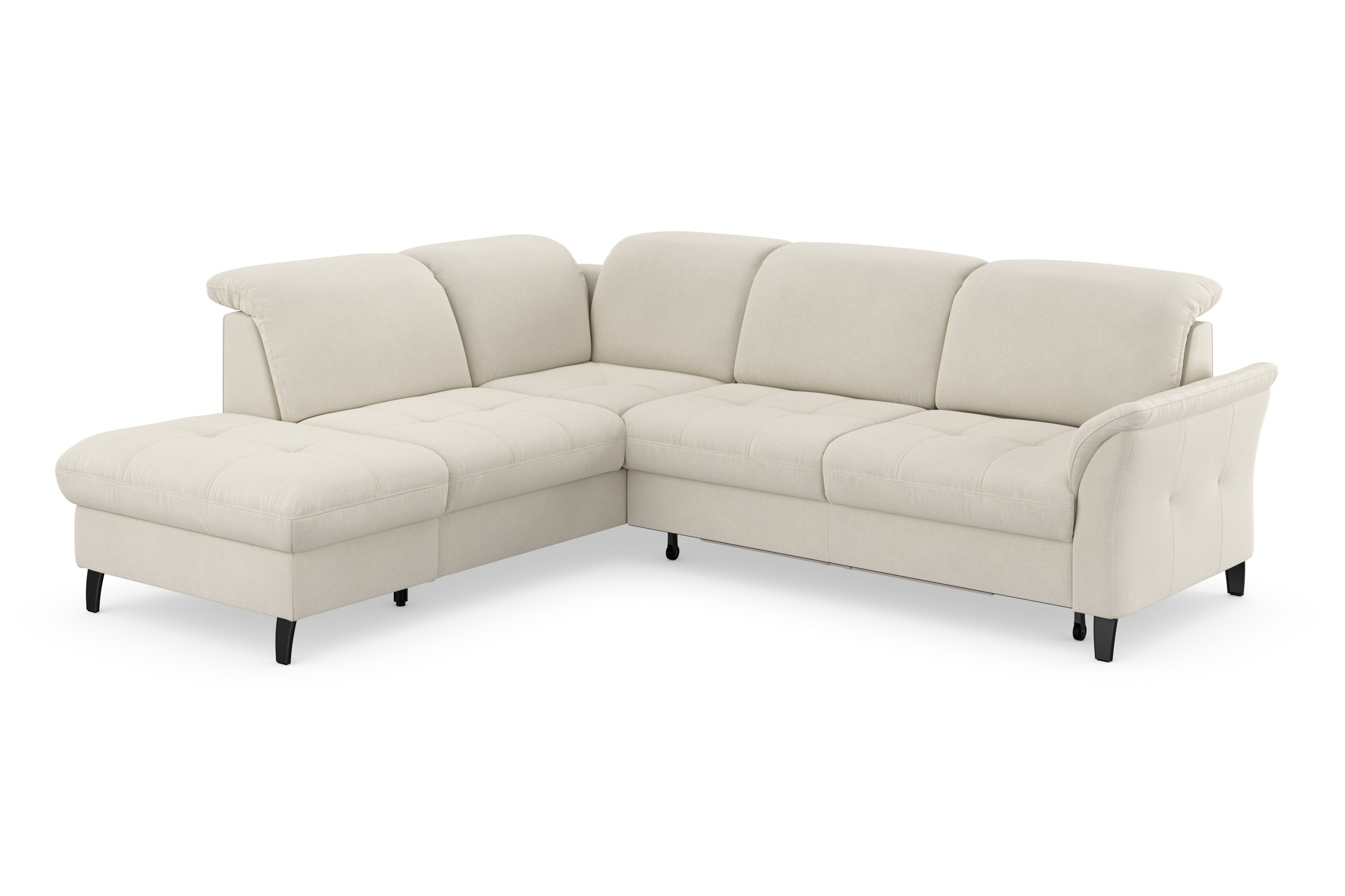 sit&more Ecksofa »Maggiore L-Form«, wahlweise mit Kopfteilverstellung, Bettfunktion und Stauraum