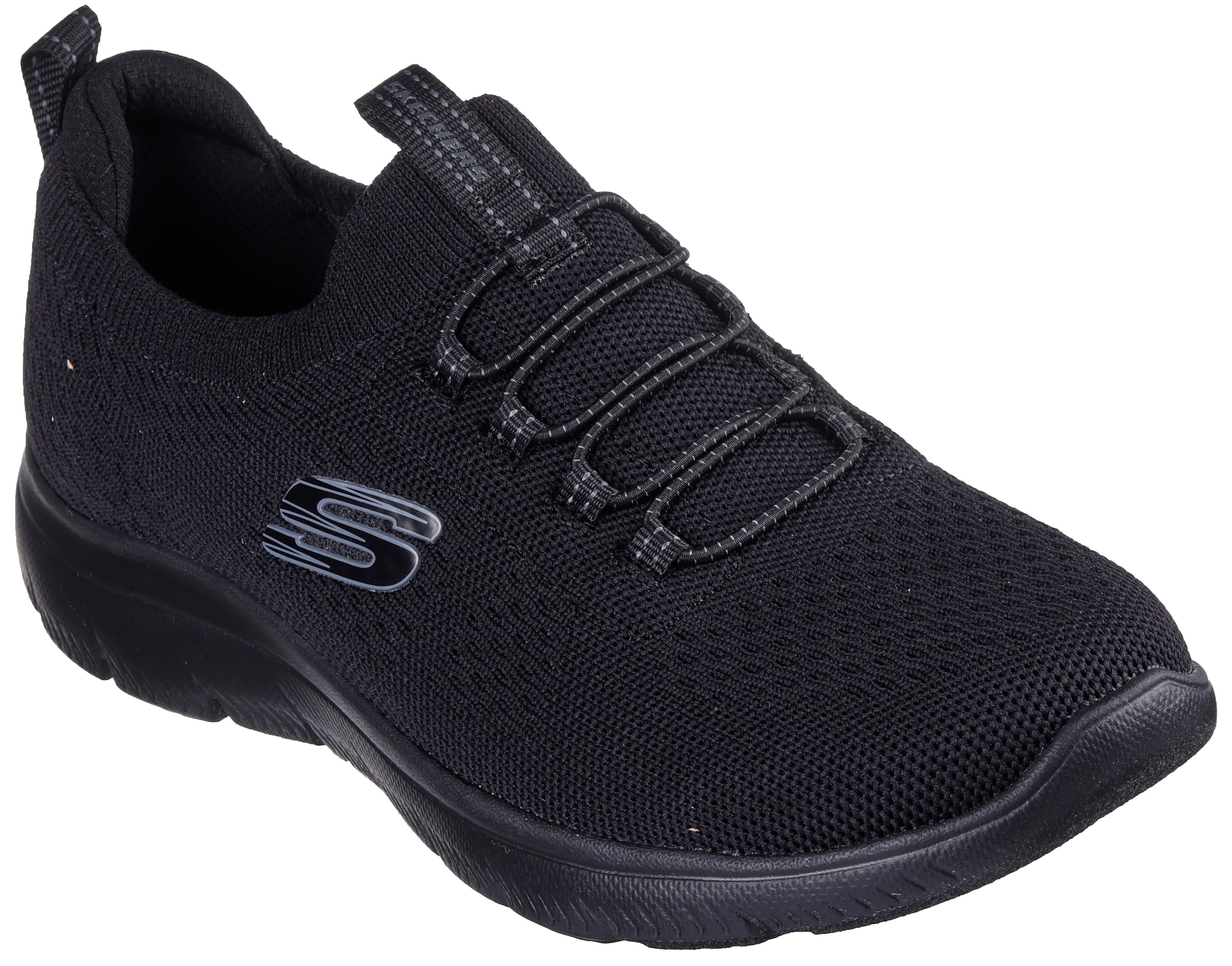 Skechers Slip-On Sneaker "SUMMITS", Freizeitschuh, Halbschuh, Slipper mit flexibler Traktionslaufsohle