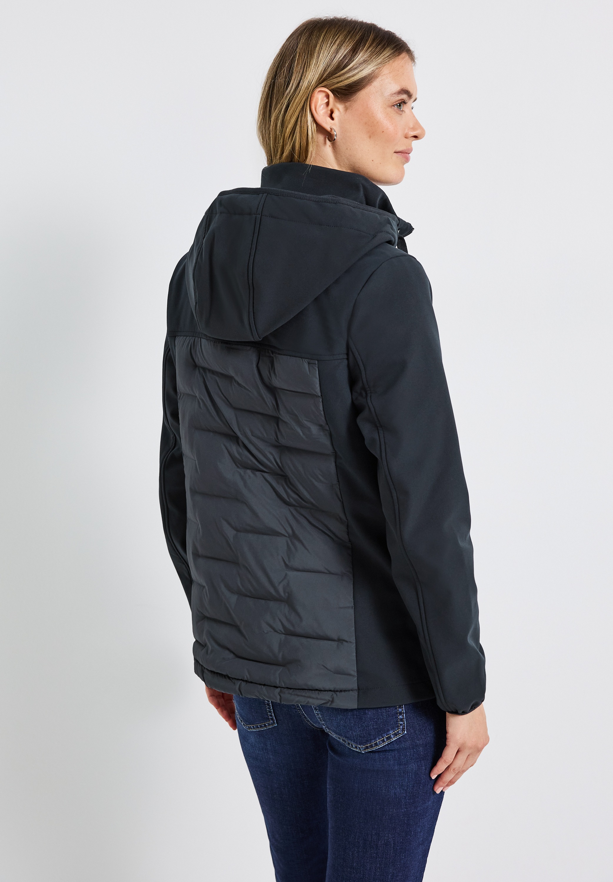 STREET ONE Softshelljacke, mit Kapuze, mit Kapuze günstig online kaufen