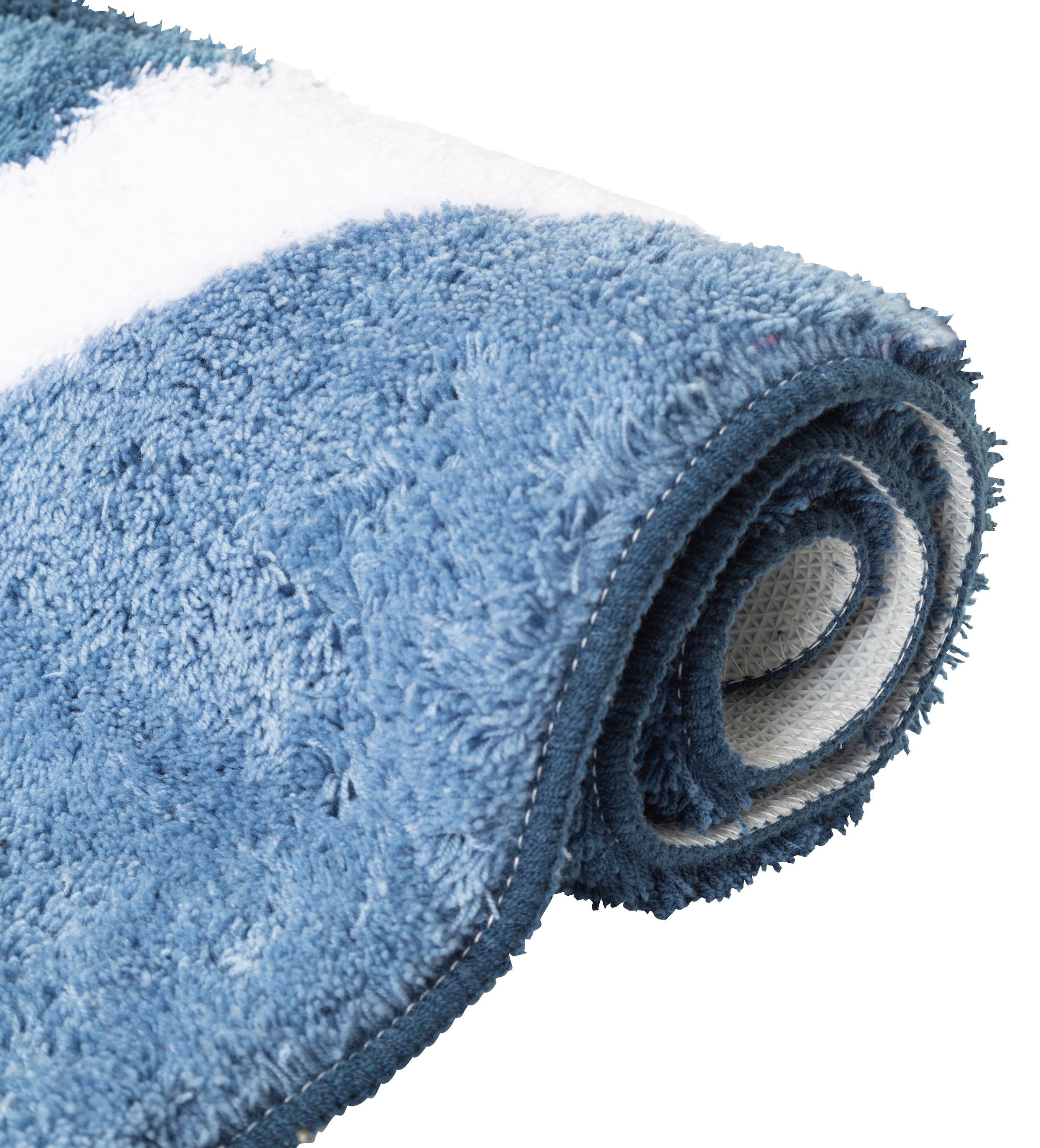 my home Badematte »Magnus, Badvorleger, Badezimmer Teppich«, rutschhemmend beschichtet, strapazierfähig-schnell trocknend, mehrfarbig, Badteppich, Badematten auch als 2 teiliges Set & rund