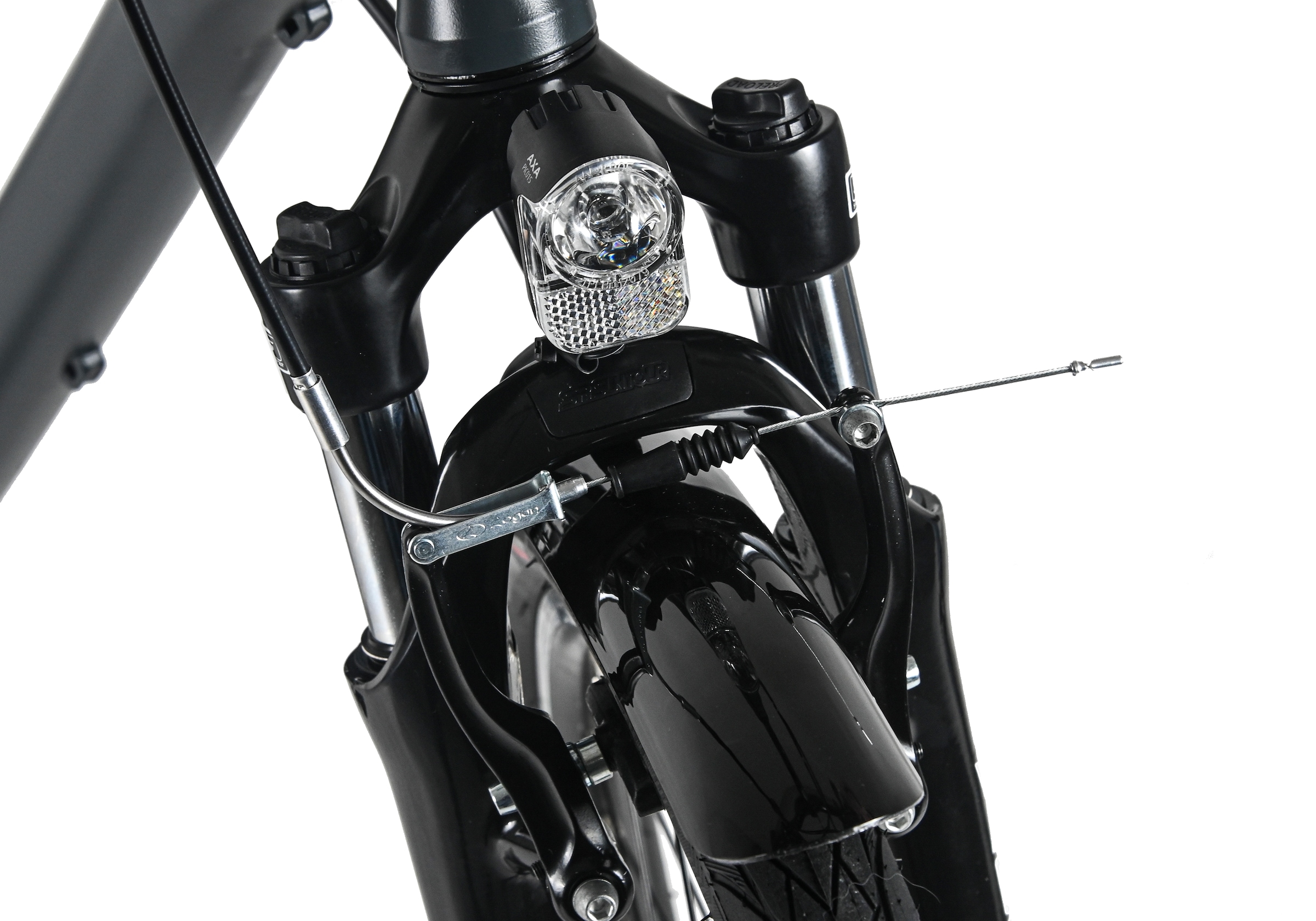 Dacapo Trekkingrad »Firenze 100 Anthrazit 21 Gänge RH 53 cm V-Brakes« 21 Gang Shimano Tourney Schaltwerk Kettenschaltung