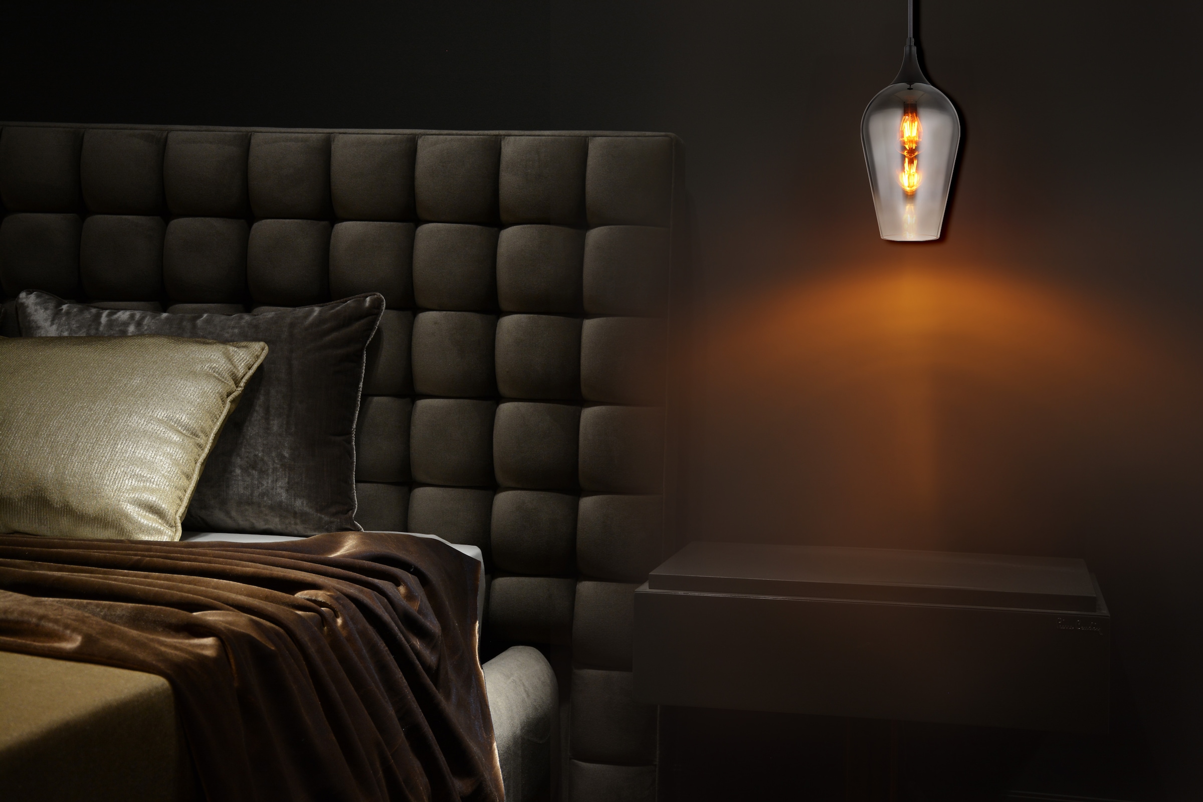 GLOBO LIGHTING Hängeleuchte »LAVUS«, Leuchtmittel E27 | ohne Leuchtmittel, Hängelampe/Pendell./Glas verchromt/Höhe kürzbar/Esstisch/Wohnzimmer