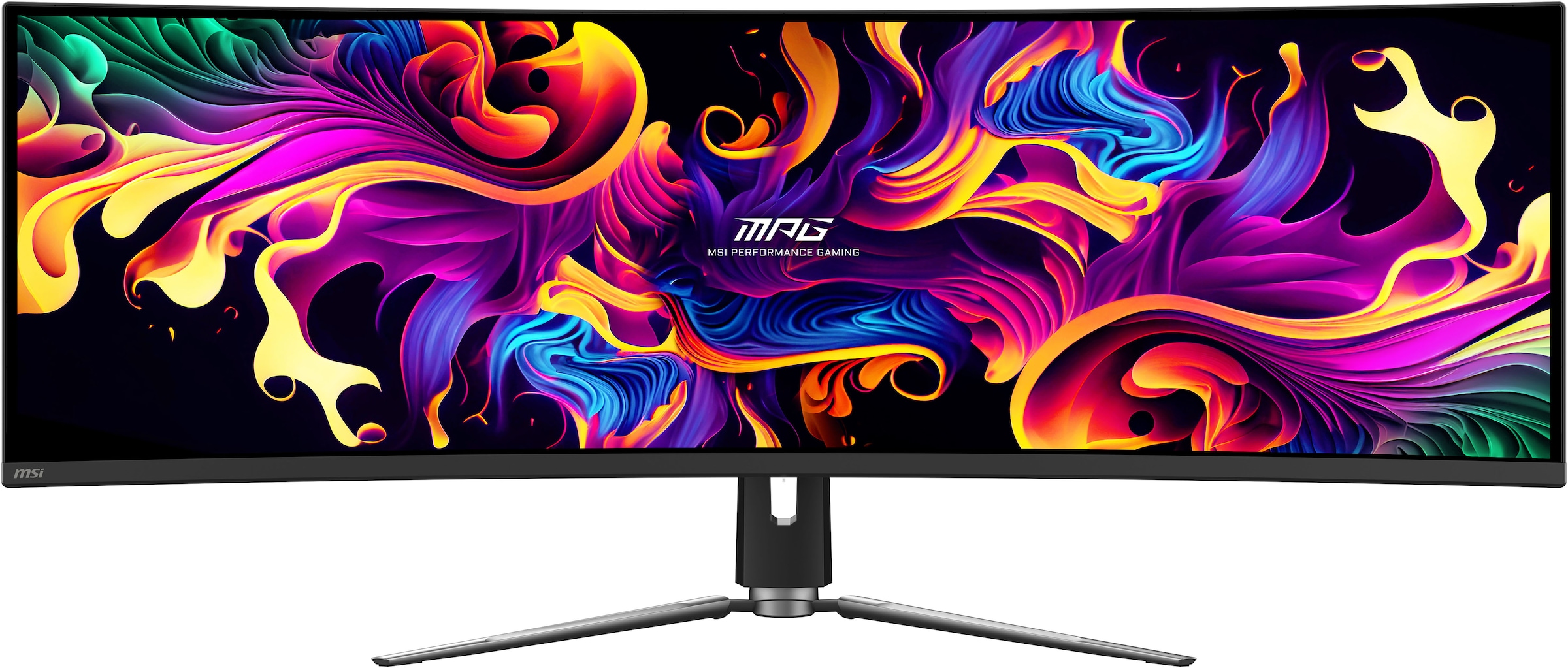 MSI Curved-OLED-Monitor »MPG 491CQPX QD-OLED« 125 cm/49 ″  5120 x 1440 px DQHD 0,03 Reaktionszeit 240 Hz