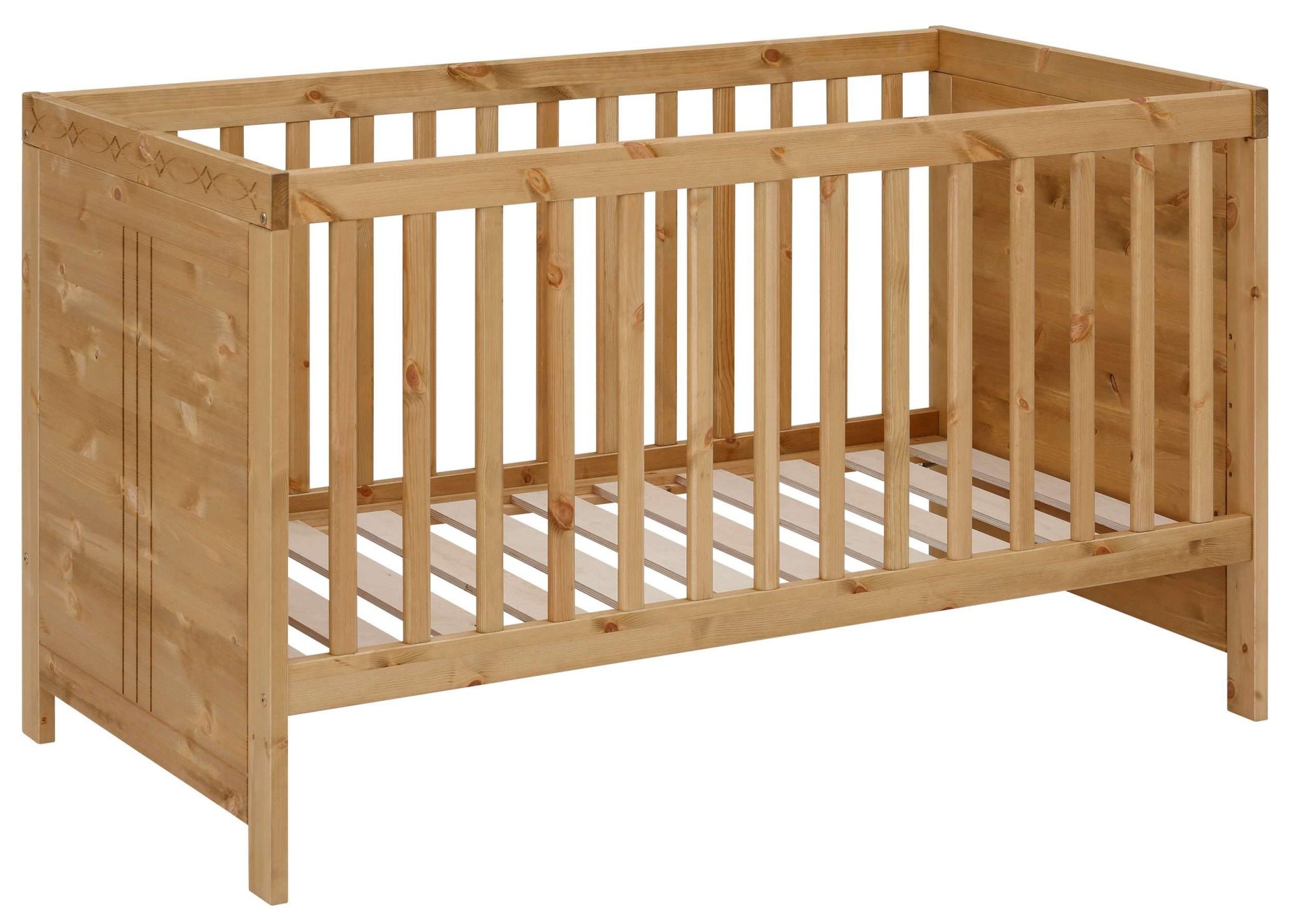 Lüttenhütt Babyzimmer-Komplettset »Indra« 7-teilig, FSC® zertifiziertes Massivholz, zum Jugendzimmer umgestaltbar