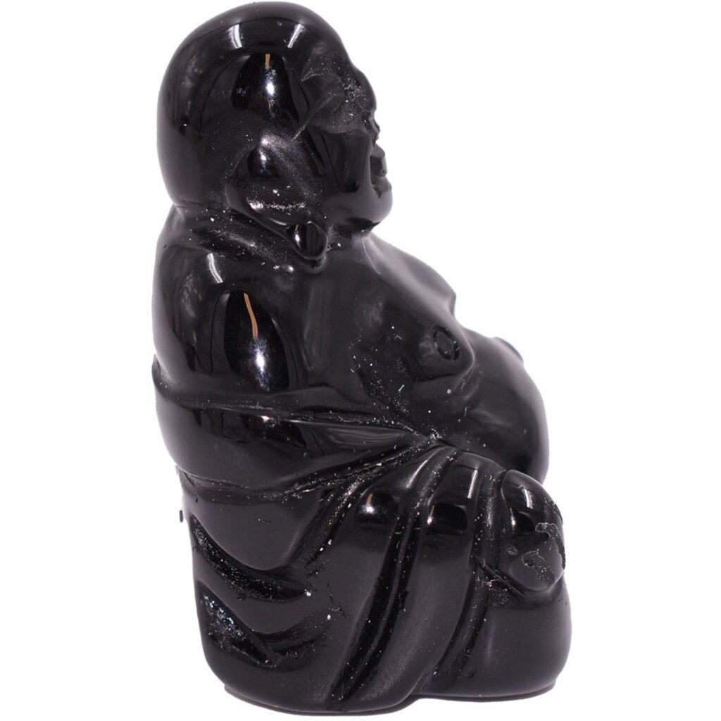 Firetti Buddhafigur »Schmuck Geschenk Edelsteinfigur Selbstbewusstsein & Kraft Onyx«