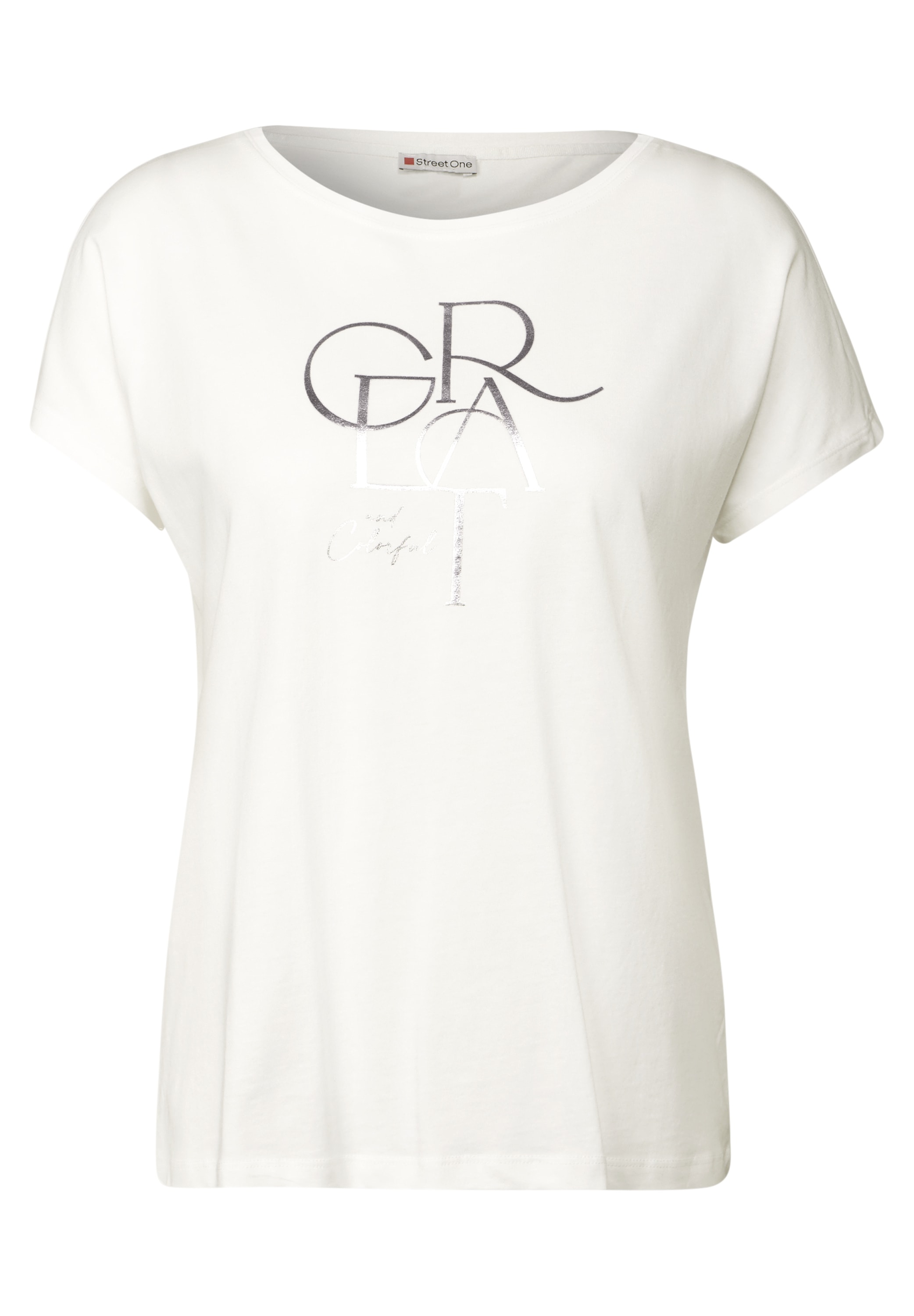 STREET ONE T-Shirt, im soften Baumwoll-Mix