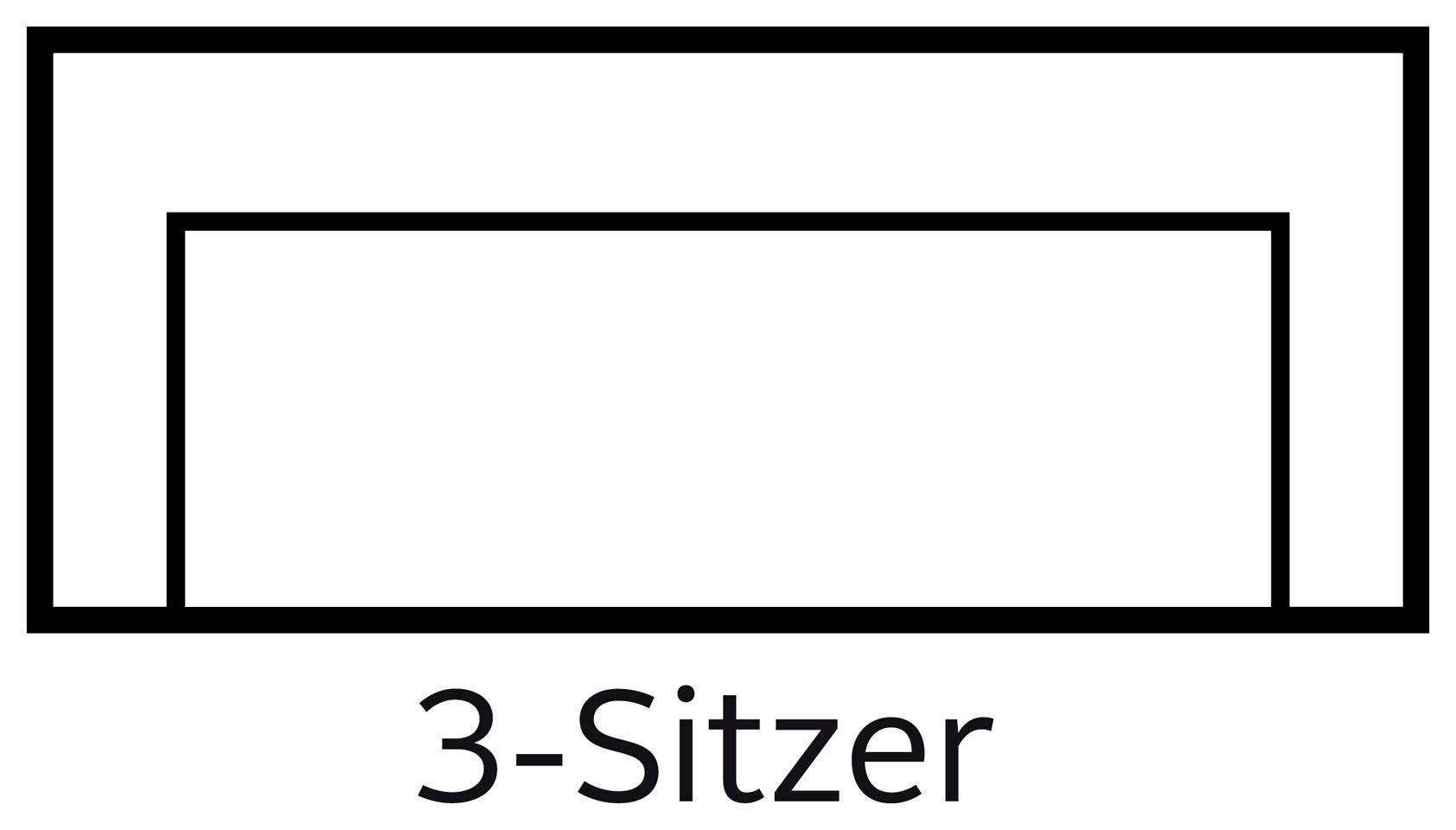 3-Sitzer HOME AFFAIRE "Chamby", grün (dunkelgrün), B:210cm H:71cm T:85cm, Luxus-Microfaser Lederoptik (100% Polyester), Scheuertouren: 40.000, Pilling: 4;Samtoptik (100% Polyester), Scheuertouren >100.000, Pilling: 5, Sofas, mit Holzrahmen unten und Stepp 3