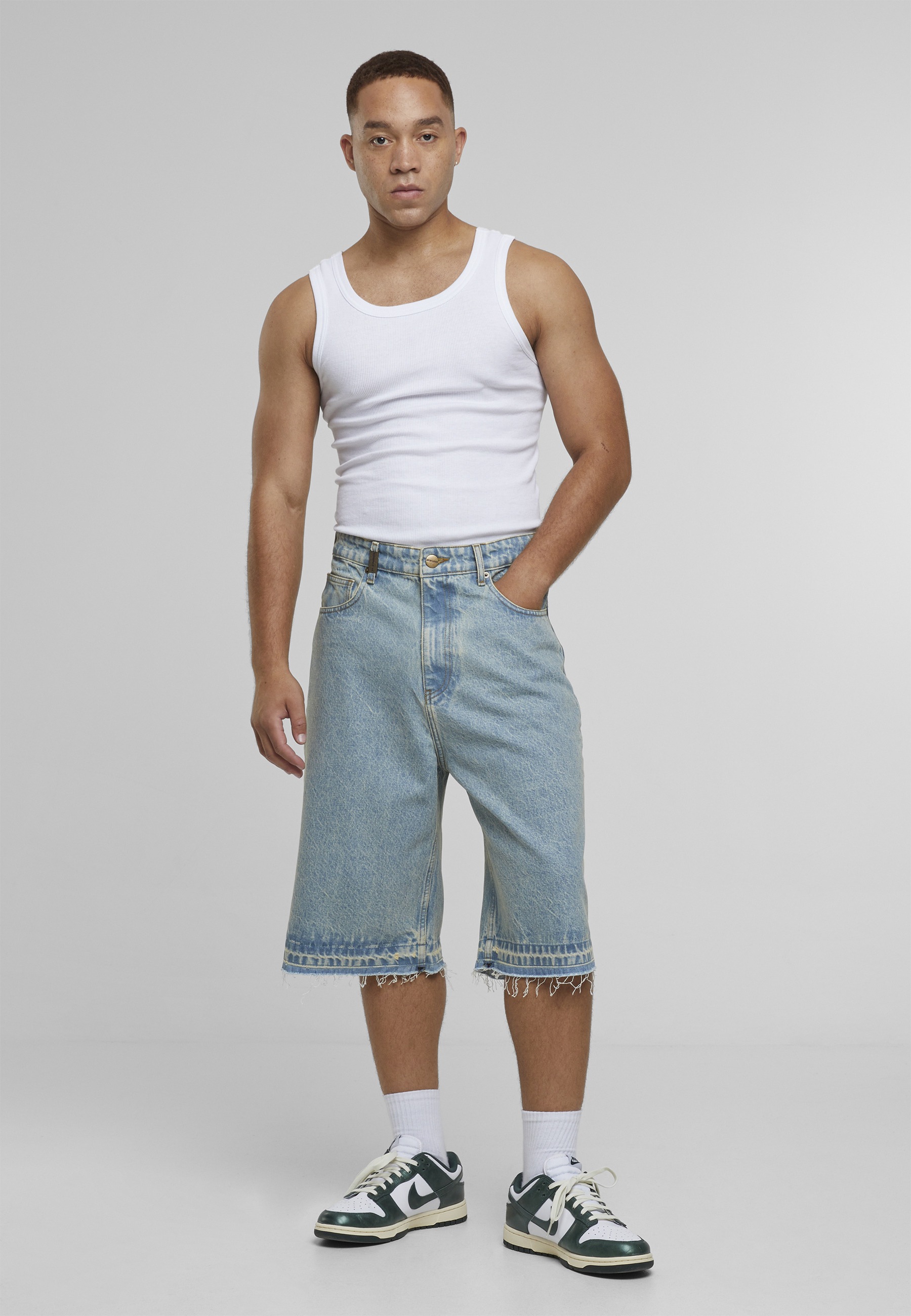 2Y Studios Jeansshorts »2Y Studios Joran Open Hem Baggy Shorts«