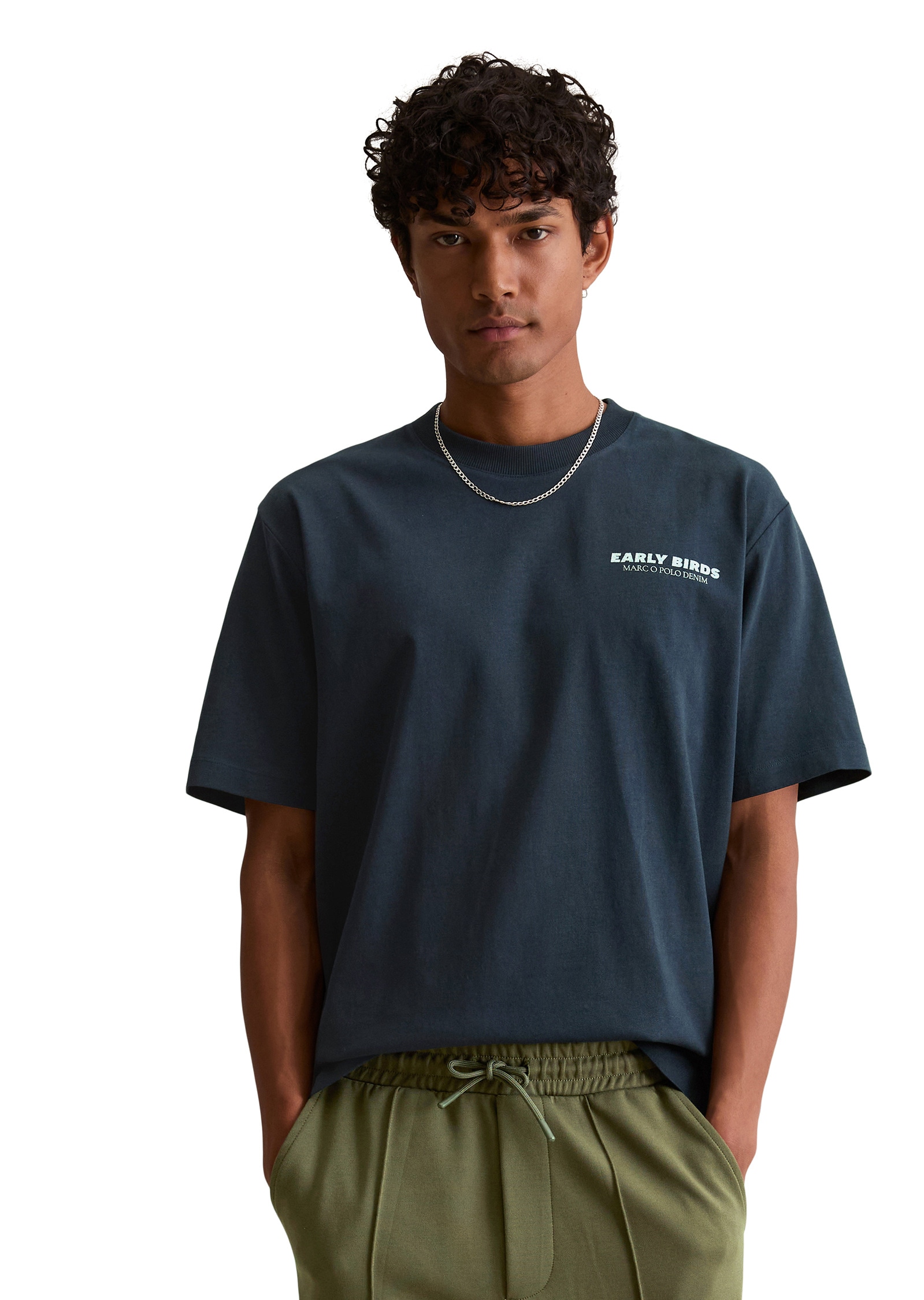 Marc OPolo DENIM T-Shirt "mit markantem Rückenprint" günstig online kaufen