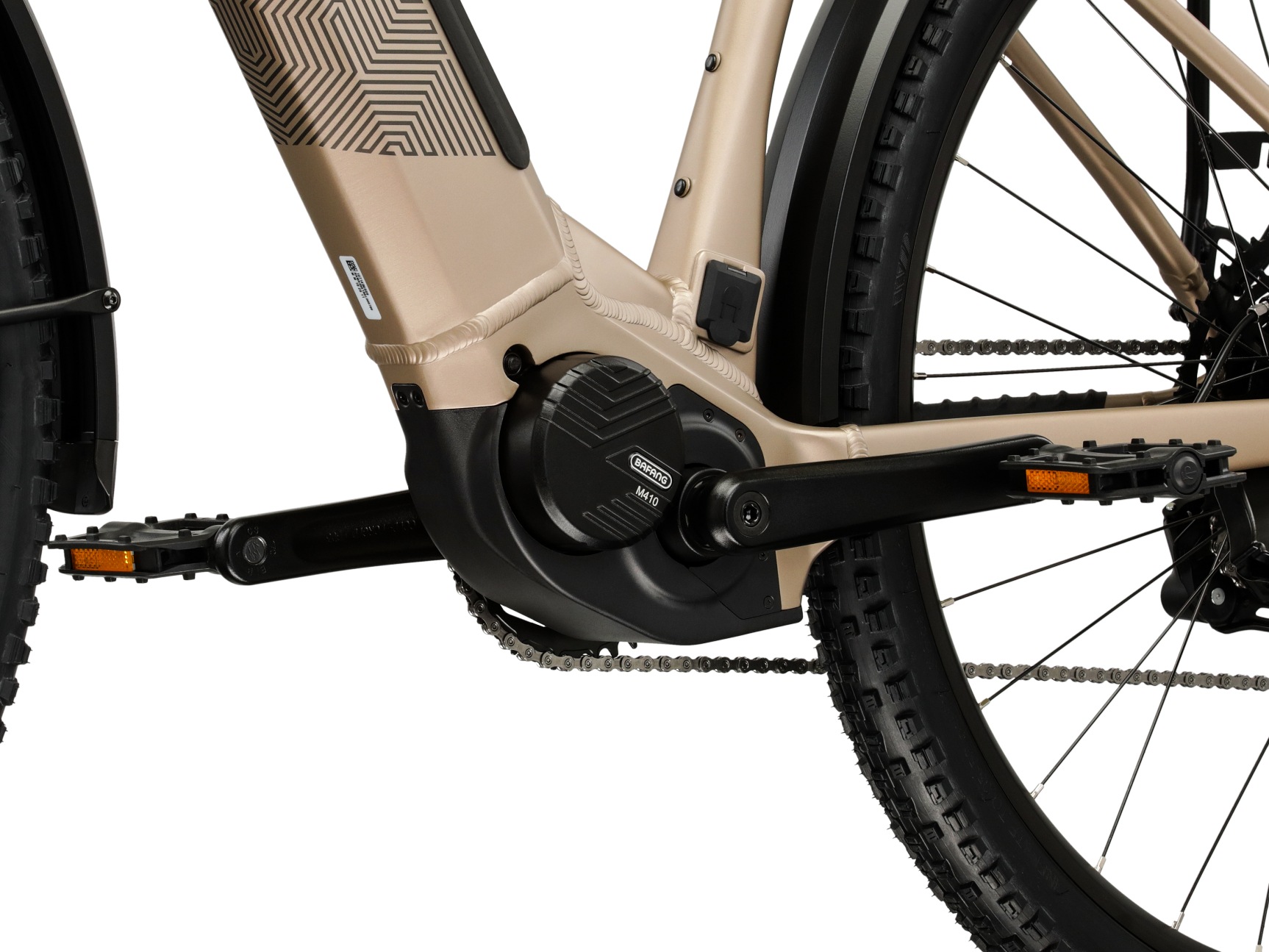 Kross »Influx Hybrid SUV 1.0 22,8Ah/820Wh 29 Zoll braun 9 Gänge 2026« 9 Gang Shimano CUES U4000 Schaltwerk Kettenschaltung Mittelmotor 250 W