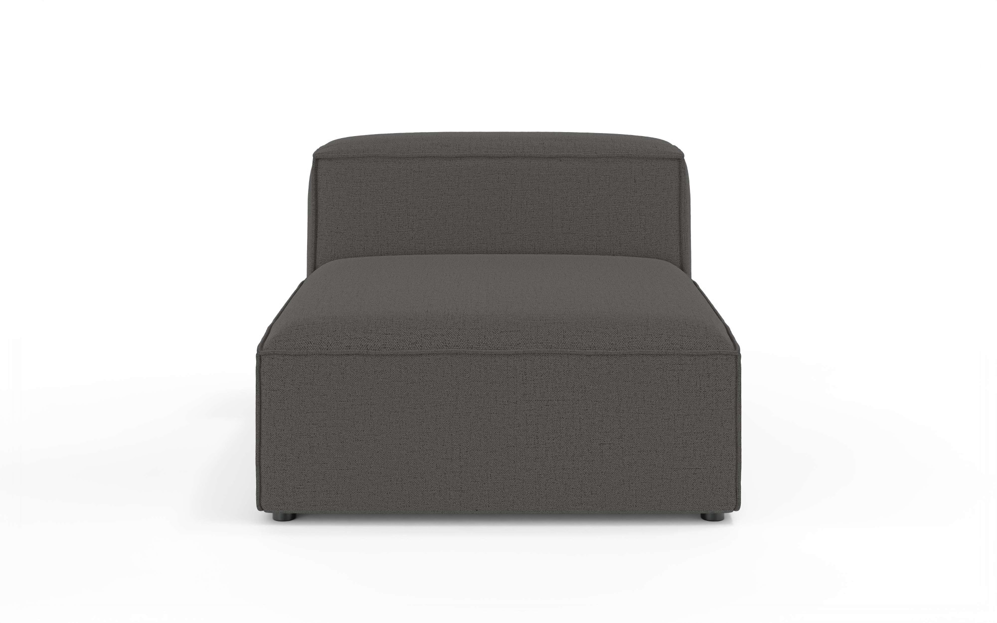 Chaiselongue OTTO HOME, B:100cm H:72cm T:130cm, grau, 100% Polyester, Sofas, "HAILY Liegesessel, Loungemöbel zum Relaxen, Maße B/T/H: 100/130/72 cm",