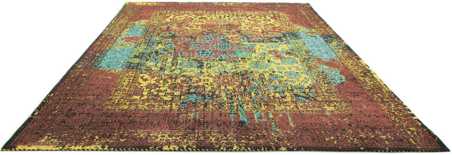 morgenland Teppich »VINTAGE MANHATTAN«, rechteckig, Handarbeit Viskose Shabby, Wohnzimmer