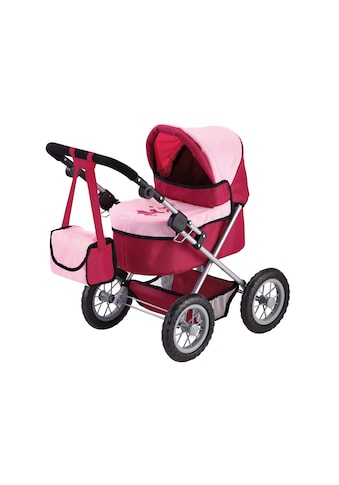 Puppenwagen »Trendy, Prinzessin rot/rosa«