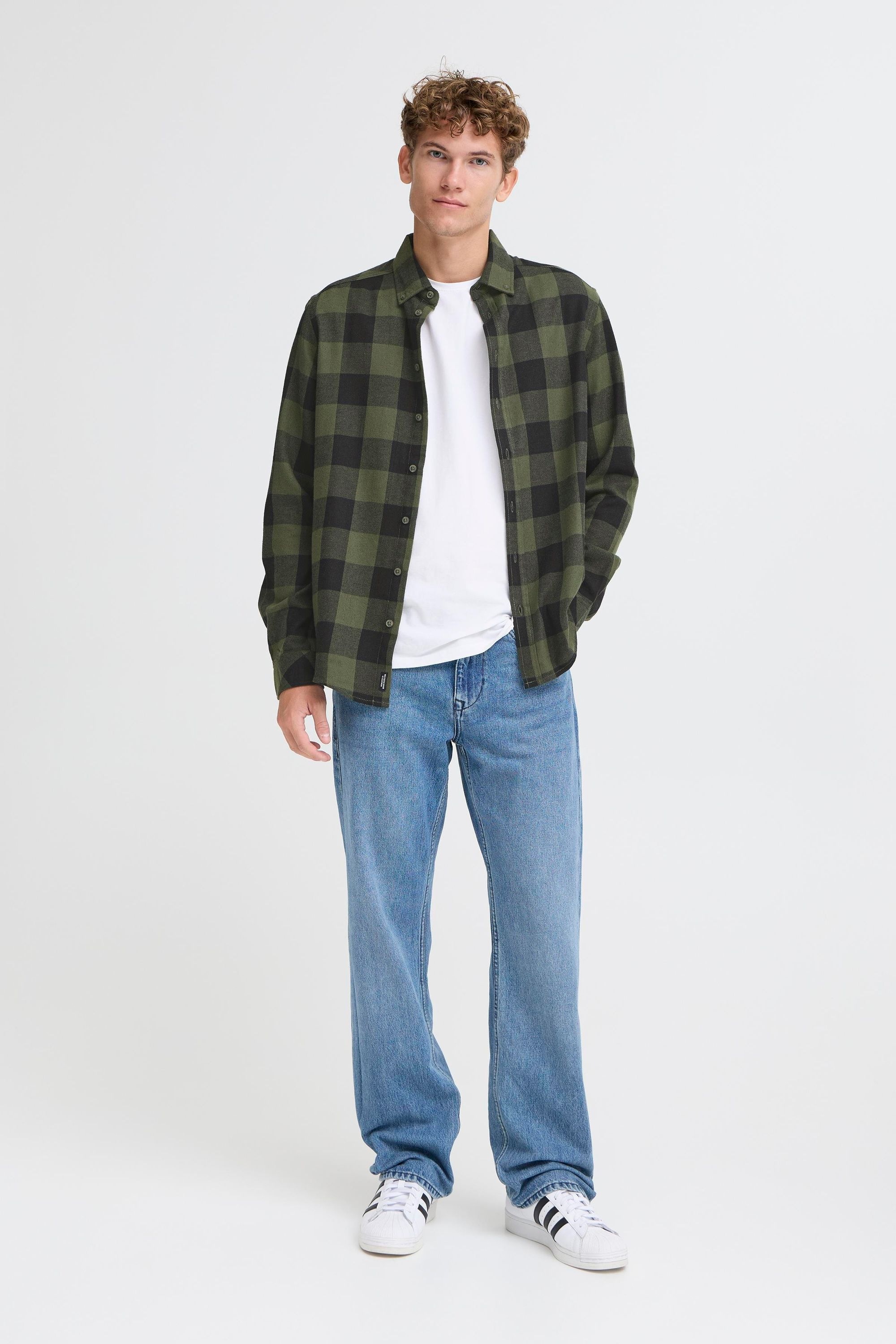 Thumbnail - Blend Flanellhemd "BHOrma" Modernes Flanellhemd mit Knopfleiste